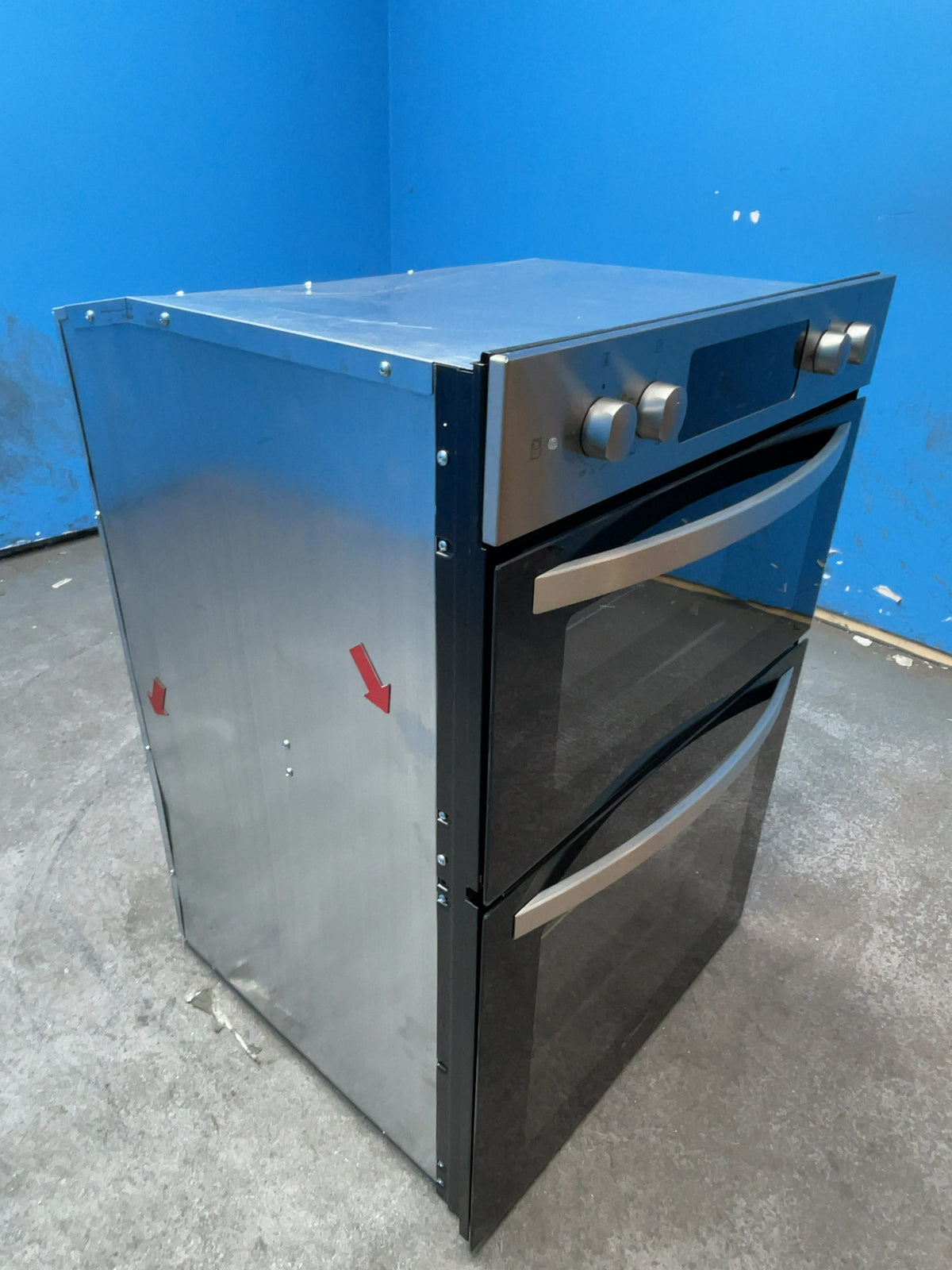 #GRC-166-933 - Candy Idea 60cm Electric Double Oven – 105L Capacity, Self-Cleaning, Silver