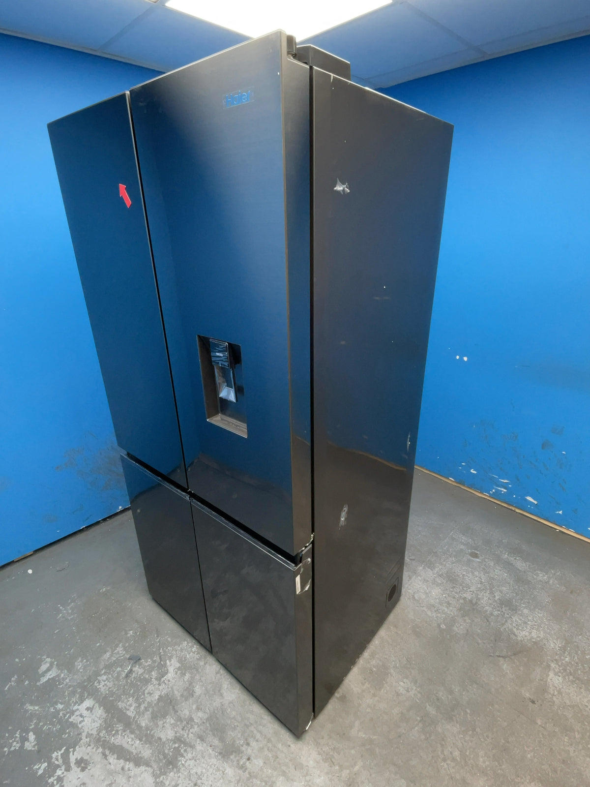 #GRC-166-943 - Haier Cube 90 Series 7 679L American Fridge Freezer – Plumbed Dual Ice Maker, Switch Zone