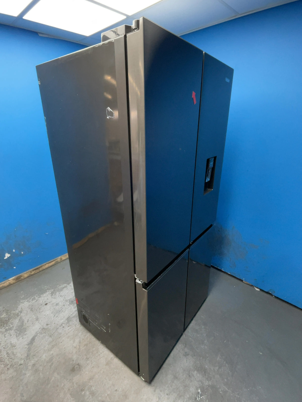 #GRC-166-943 - Haier Cube 90 Series 7 679L American Fridge Freezer – Plumbed Dual Ice Maker, Switch Zone