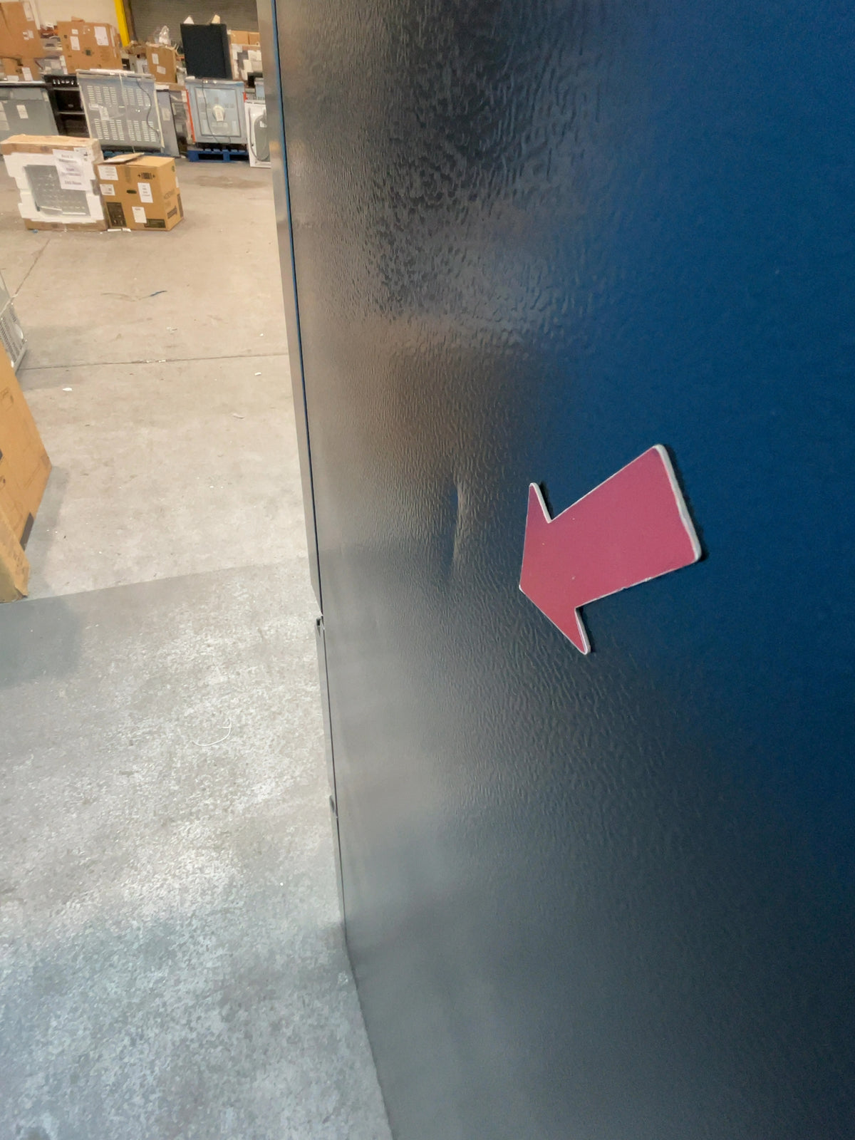 #GRC-166-945 - Haier Space-fit 70cm French Door Fridge Freezer – Total No Frost, Direct Access Freezer Drawers, Platinum Inox