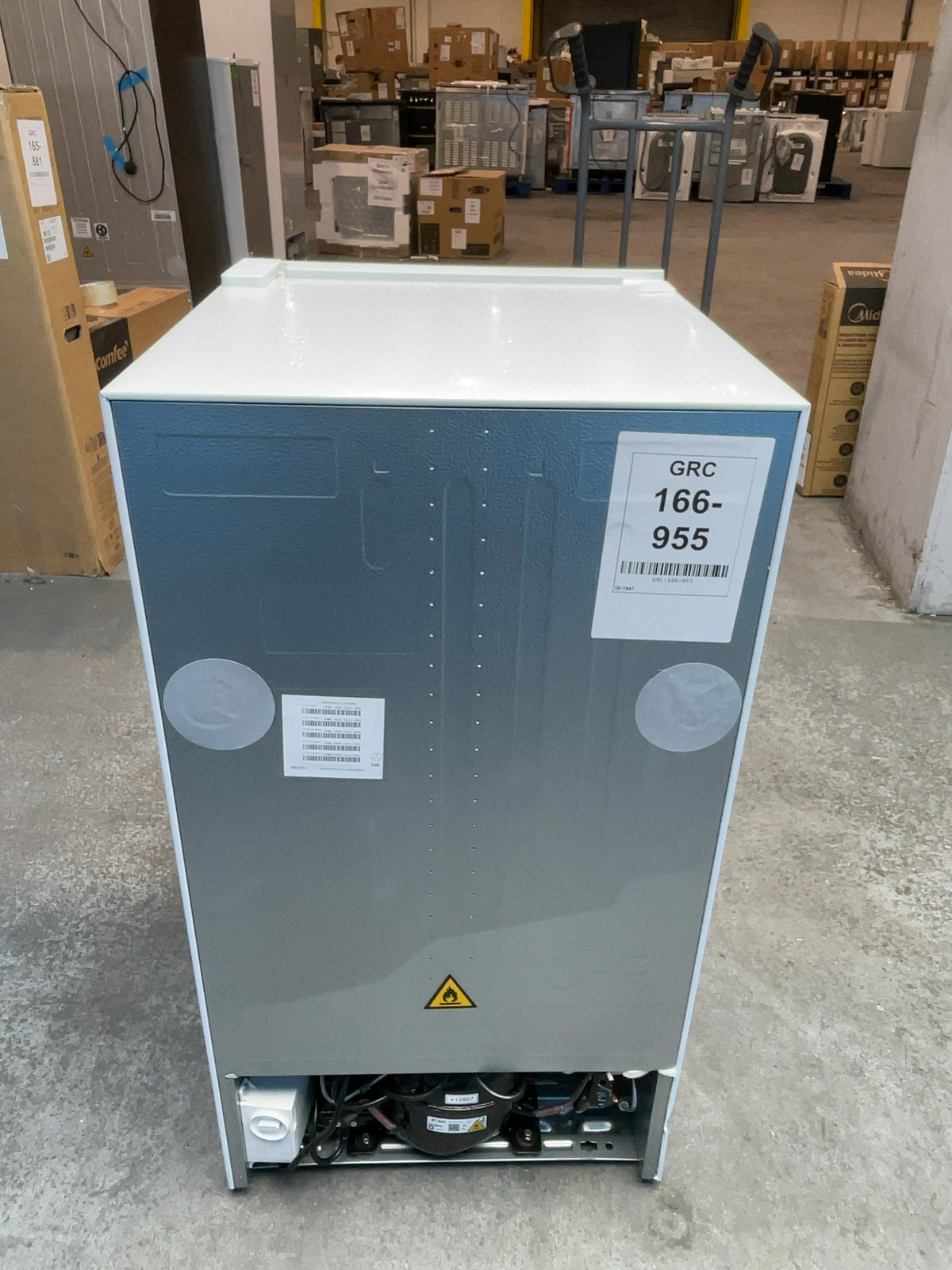 #GRC-166-955 - Hoover H-Freeze 300 Mini Undercounter Freezer – 64L, Low Frost, White