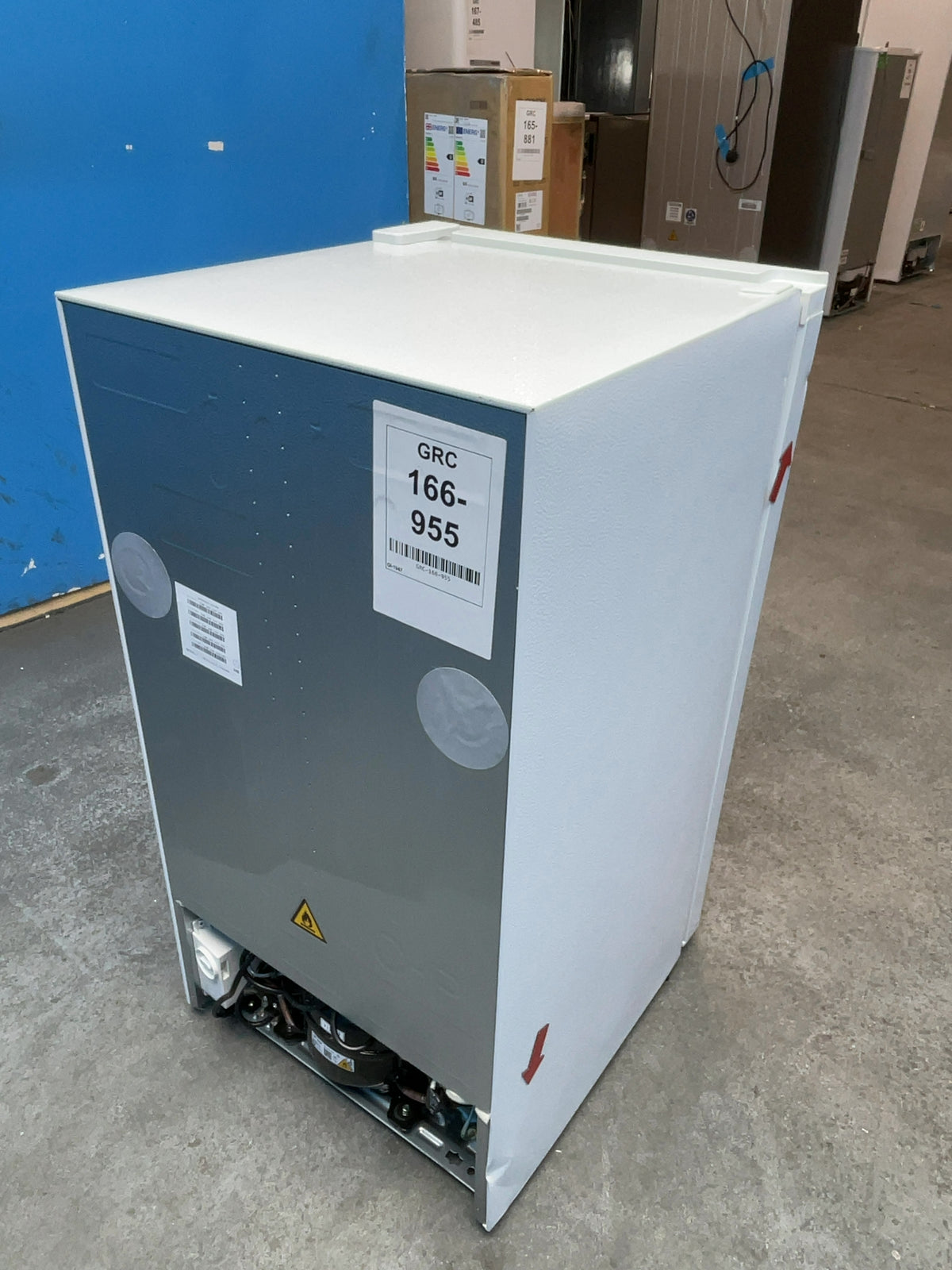 #GRC-166-955 - Hoover H-Freeze 300 Mini Undercounter Freezer – 64L, Low Frost, White