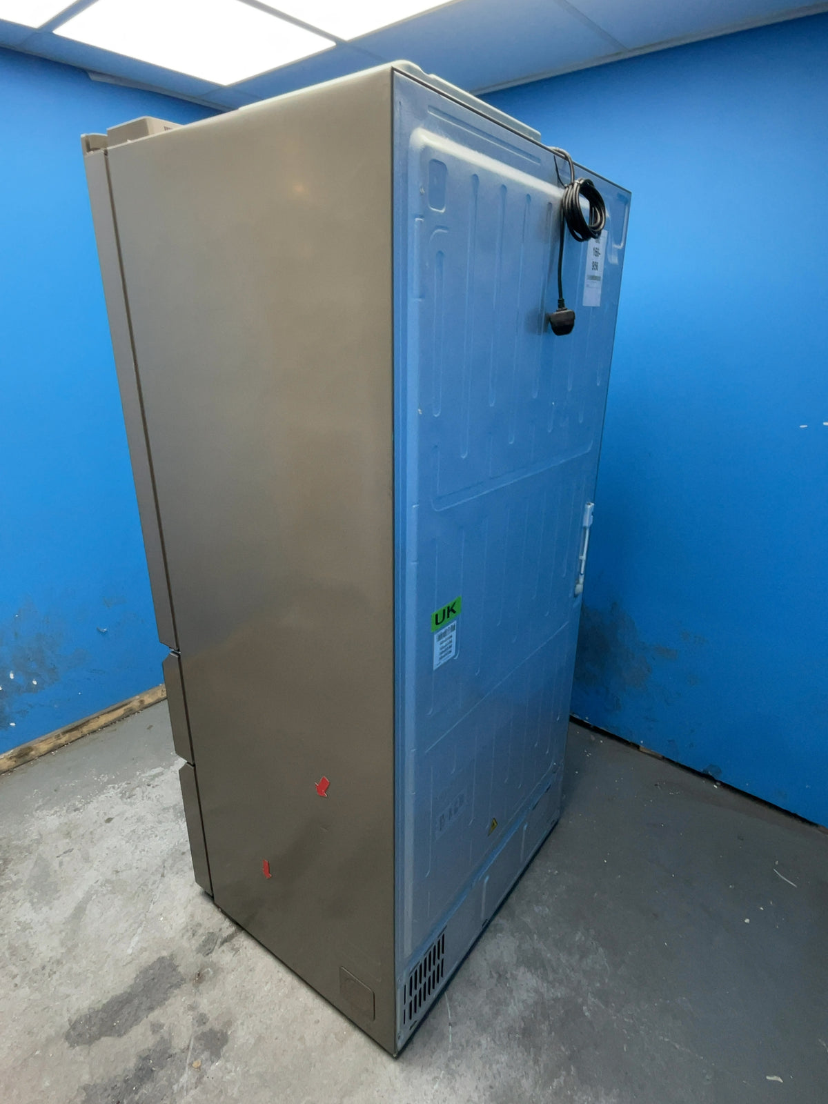 #GRC-166-956 - Haier 90.5cm French Door Fridge Freezer – 703L, Sapphire Glass, Total No Frost