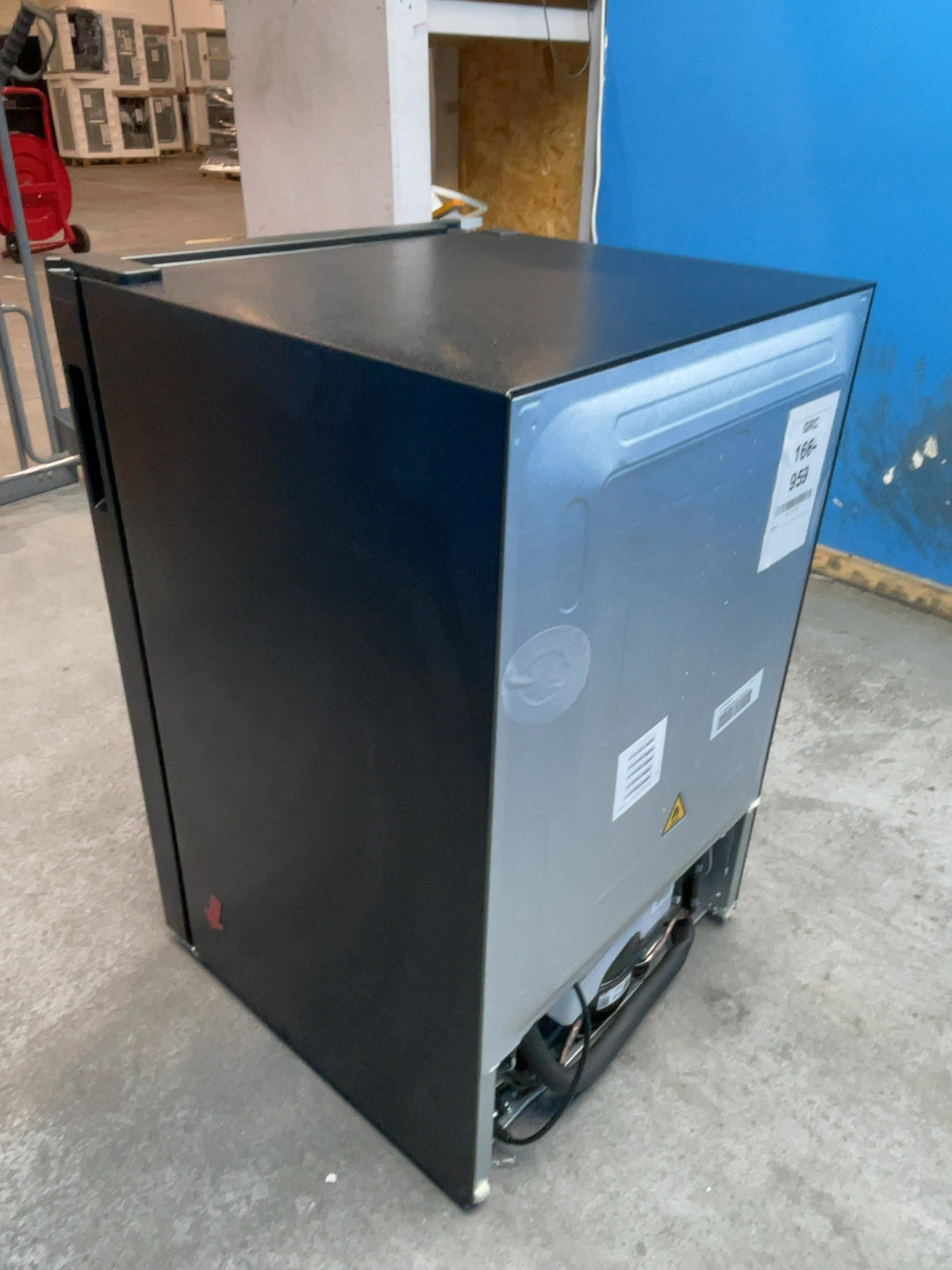 #GRC-166-959 - Hoover H-FRIDGE 300 Mini 54cm Under Counter Fridge – 129L, Aria Clear, Black