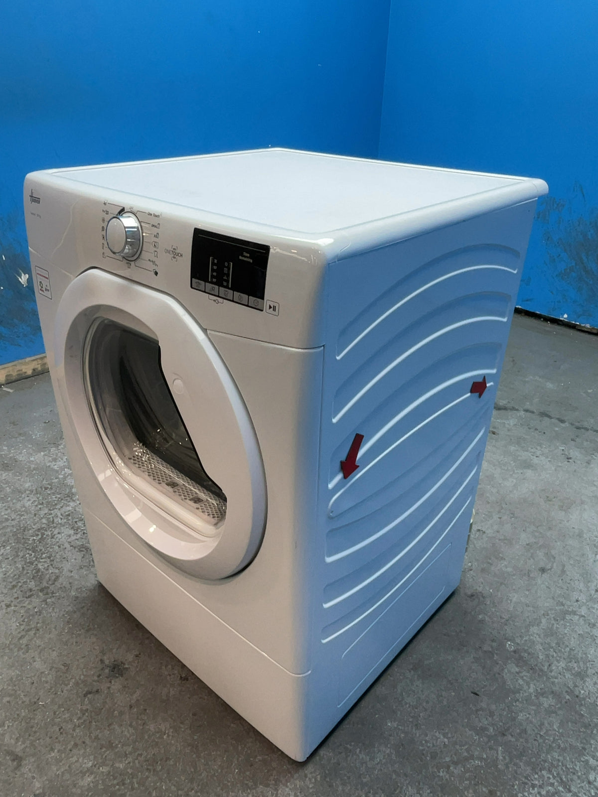 #GRC-166-980 - Hoover H-DRY 300 10kg Vented Tumble Dryer – WiFi Connected, White