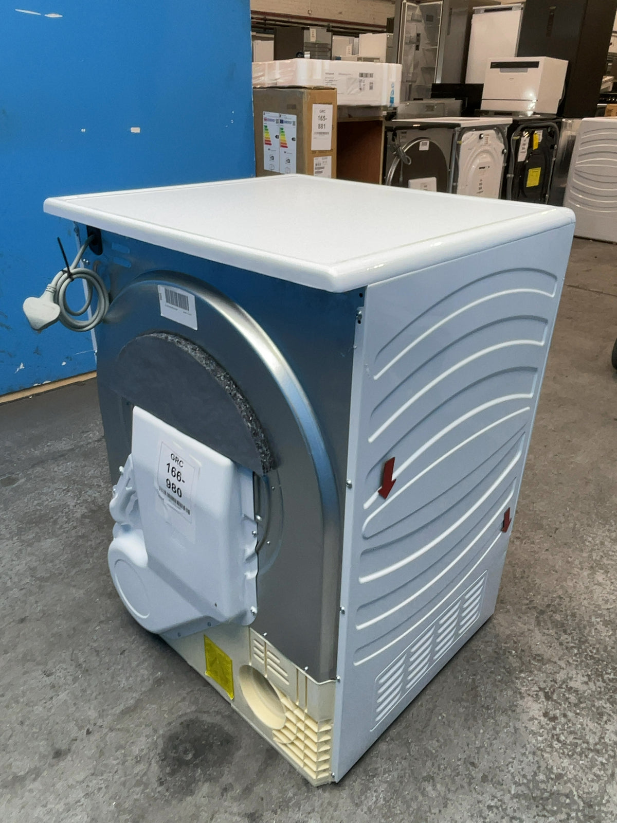 #GRC-166-980 - Hoover H-DRY 300 10kg Vented Tumble Dryer – WiFi Connected, White