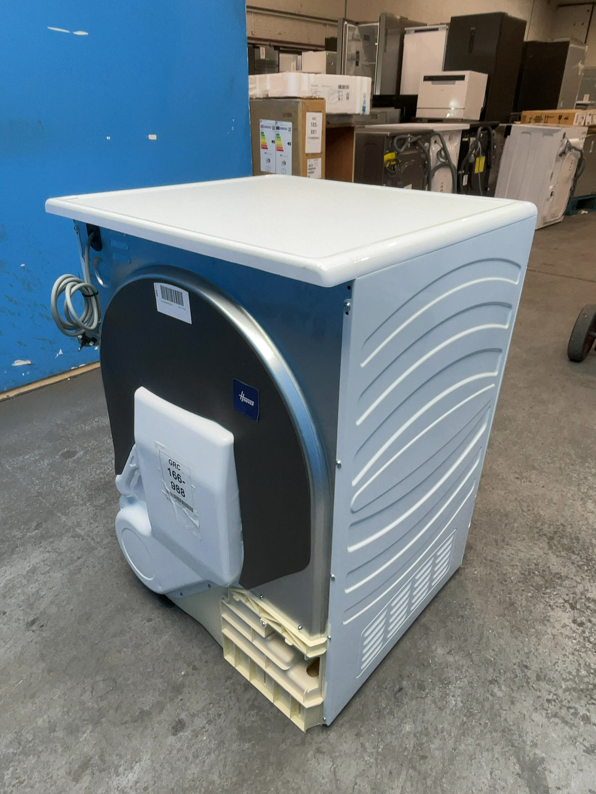 #GRC-166-988 - Hoover 8kg Condenser Tumble Dryer – WiFi Connected, White, B Energy Rating