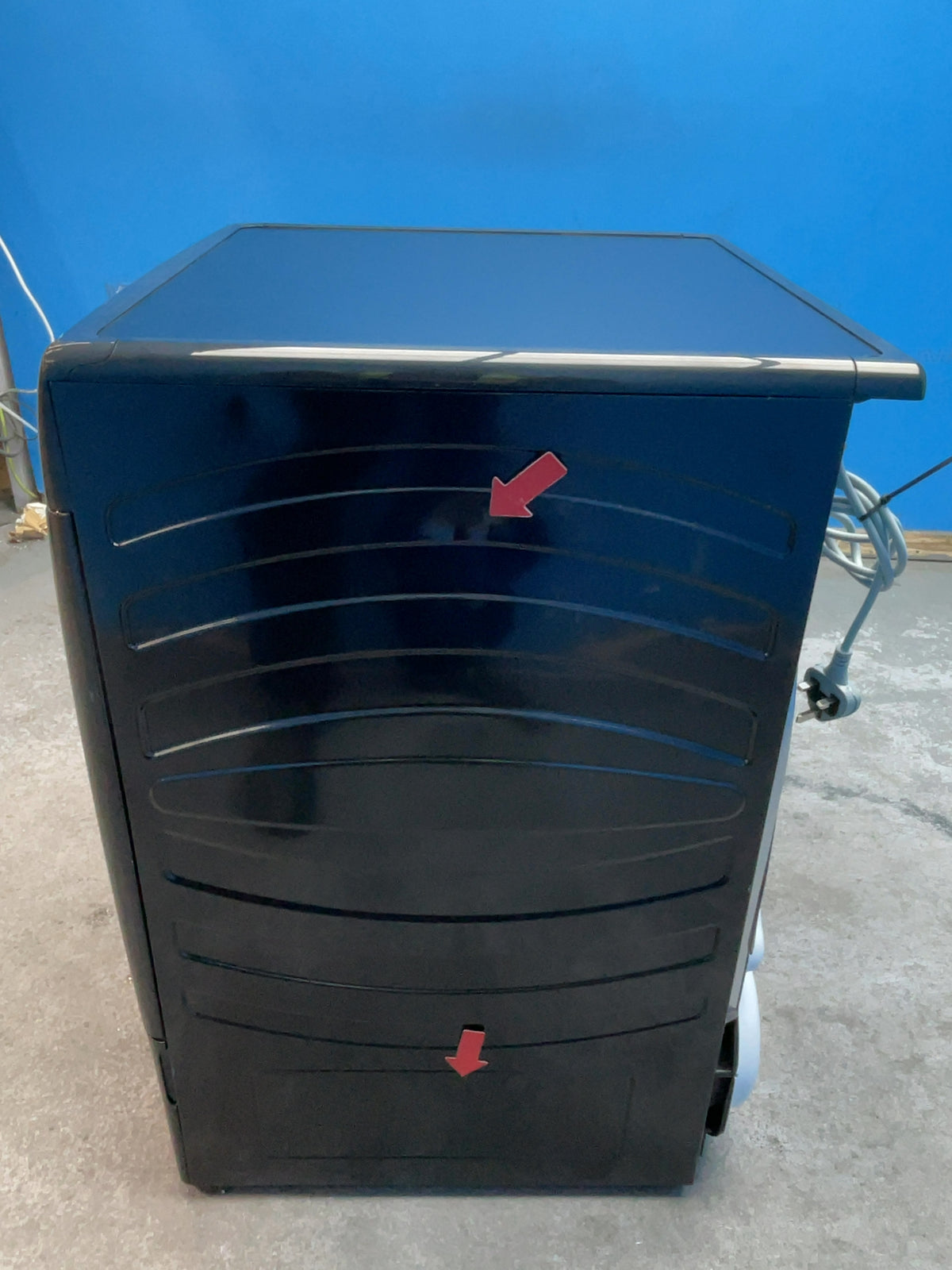 #GRC-166-990 - Hoover 8kg Condenser Tumble Dryer – Sensor Drying, Black, B Energy Rating