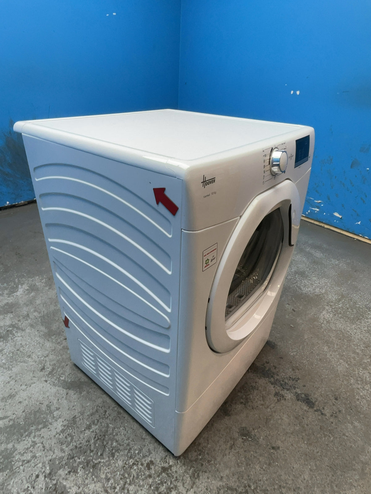 #GRC-166-991 - Hoover H-DRY 300 10kg Vented Tumble Dryer – WiFi Connected, White