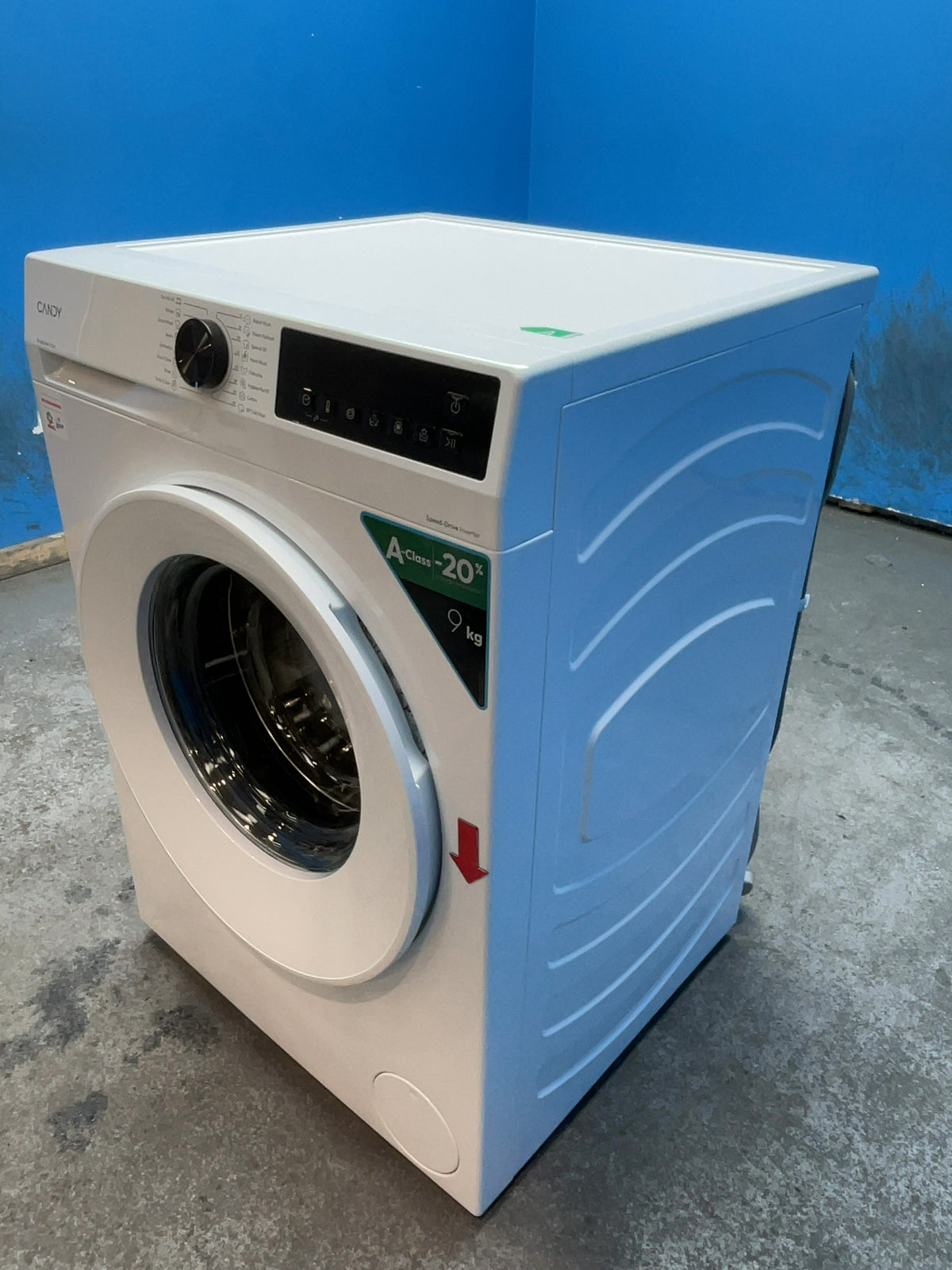 #GRC-166-996 - Candy 9kg 1400rpm Washing Machine – Quick Wash, MixPower System, White