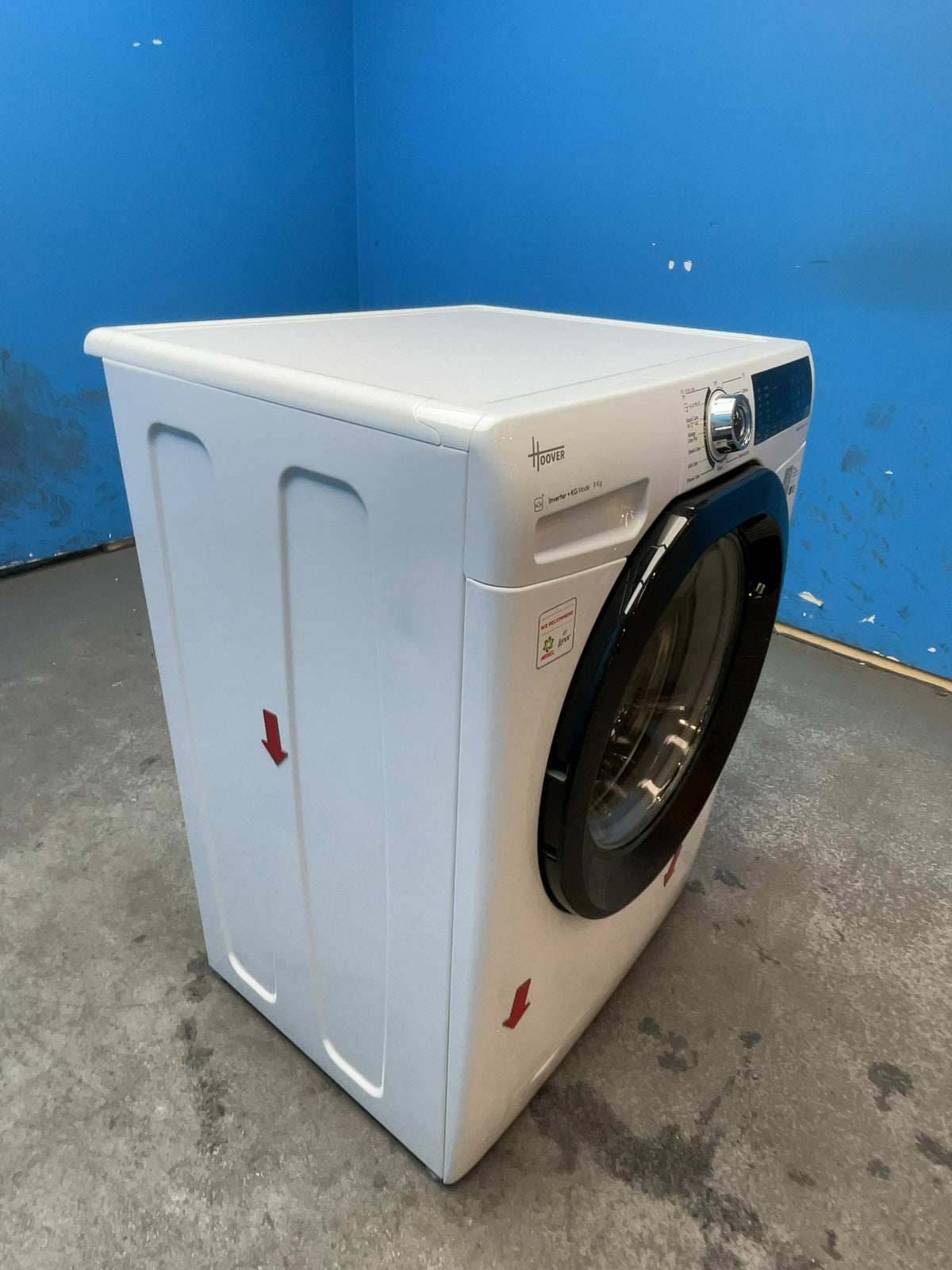 #GRC-166-997 - Hoover H-WASH 350 9kg 1400rpm Washing Machine – Allergy Care Pro, White