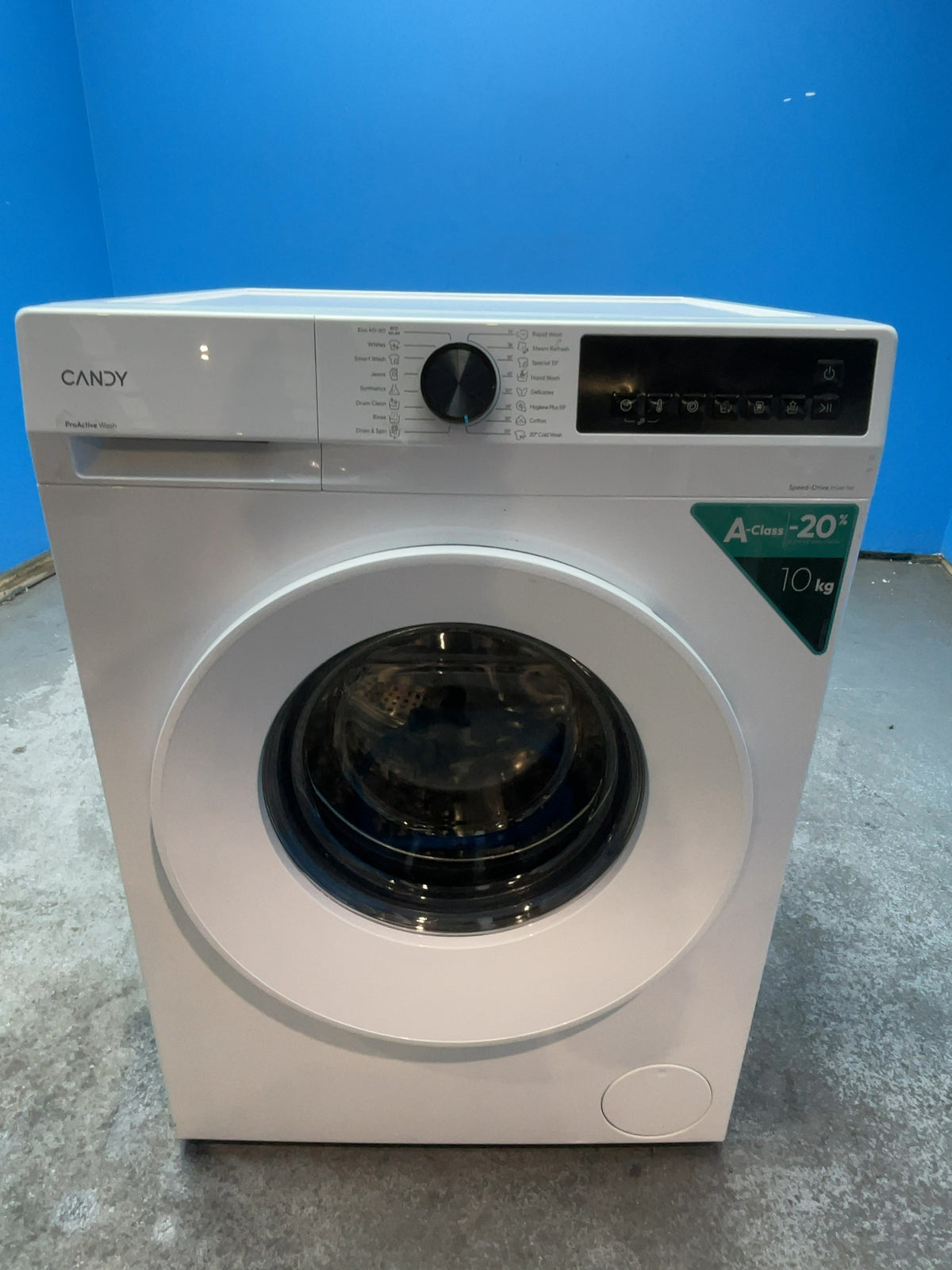 #GRC-167-000 - Candy Quick Pro 10kg 1400rpm Washing Machine – Quick Wash, Smart Spray, White