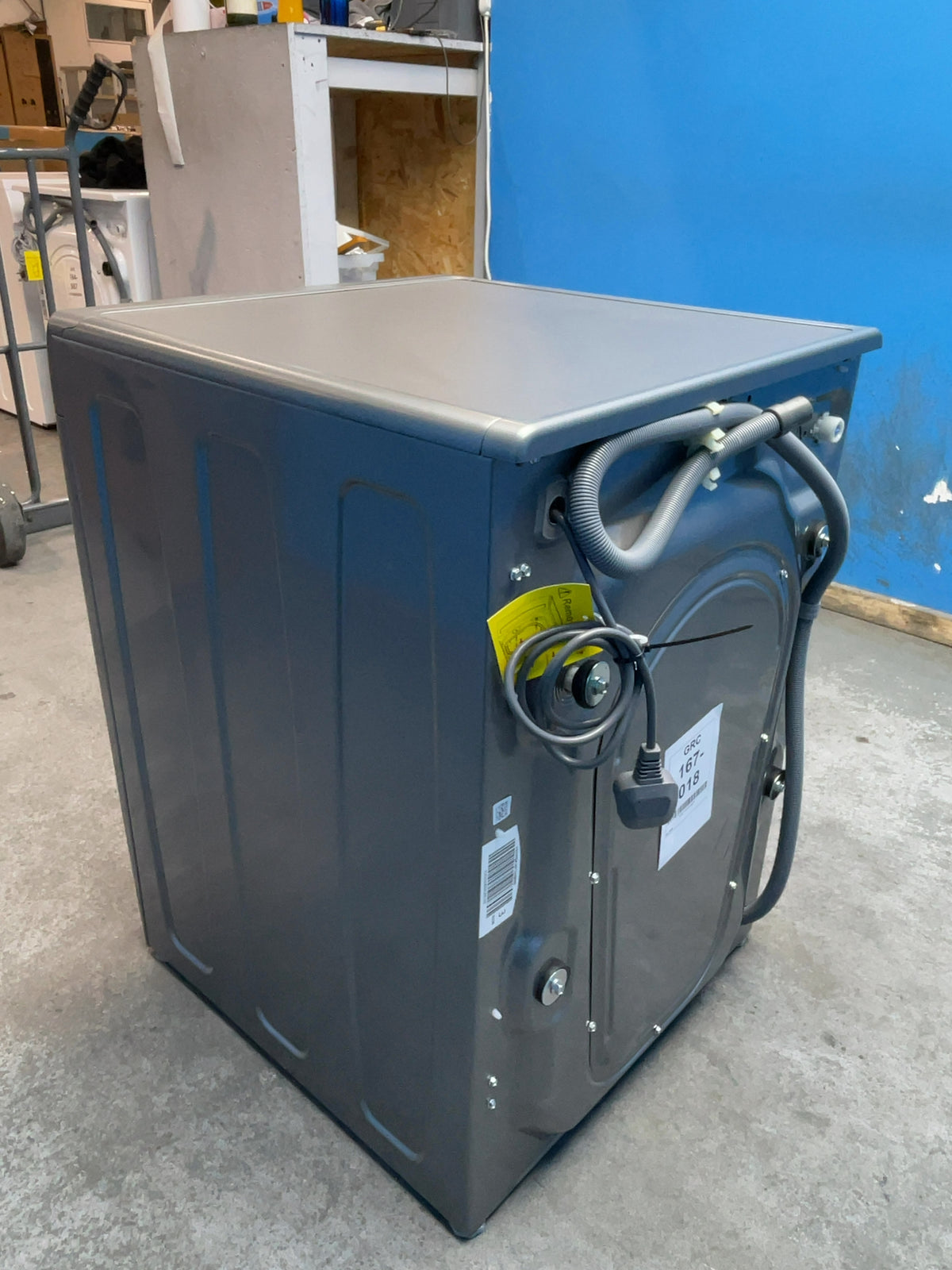#GRC-167-018 - Hoover H-WASH 350 14kg 1400rpm Washing Machine – Quick Wash, Anthracite