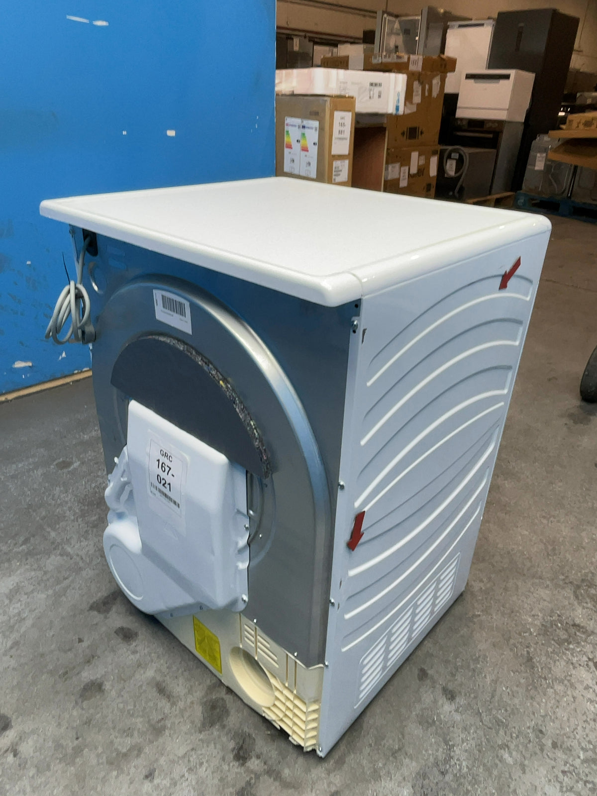 #GRC-167-021 - Candy Smart 9kg Vented Tumble Dryer – NFC Connectivity, White, G Energy Rating