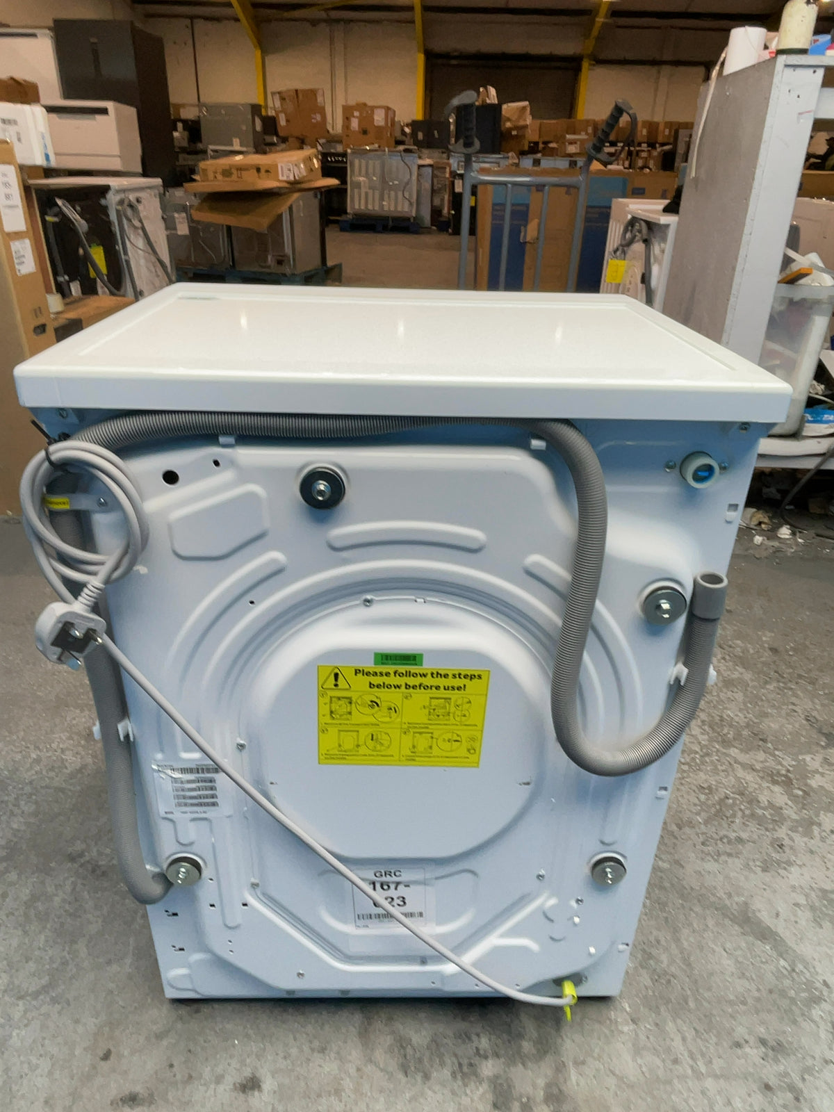 #GRC-167-023 - Hoover Pro Wash Series 3 9kg 1400rpm Washing Machine – WiFi Connected, Steam Refresh, White