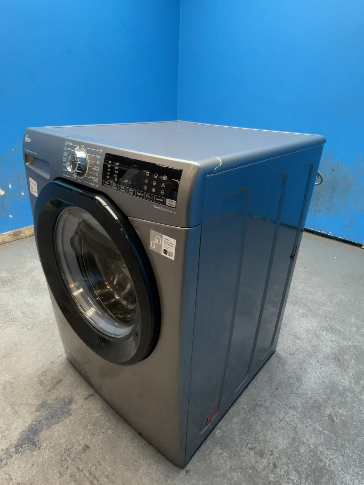 #GRC-167-026 - Hoover H-WASH 350 14kg 1400rpm Washing Machine – Quick Wash, Anthracite