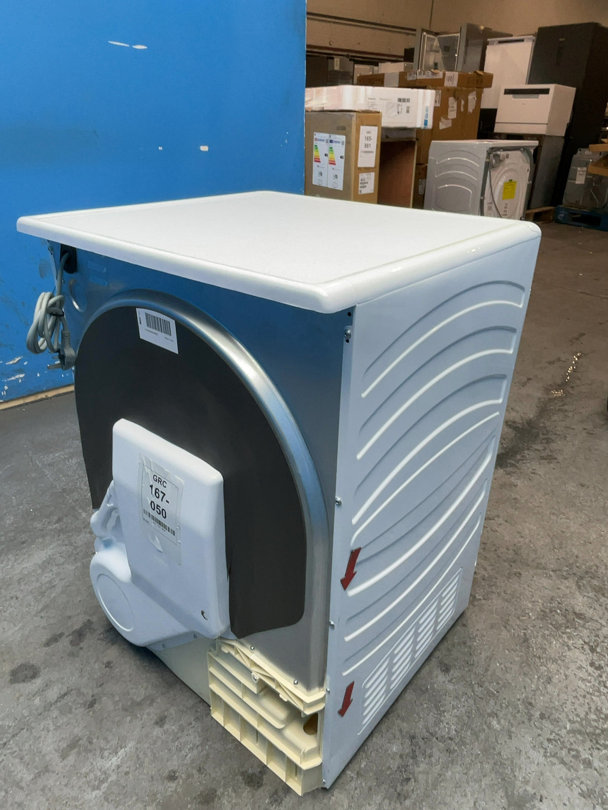 #GRC-167-050 - Candy Smart 10kg Condenser Tumble Dryer – Sensor Drying, White, G Energy Rating