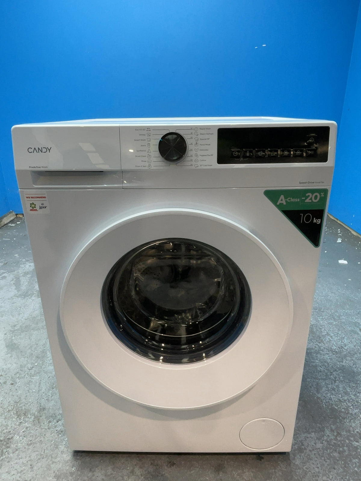 #GRC-167-051 - Candy Quick Pro 10kg 1400rpm Washing Machine – Quick Wash, Smart Spray, White