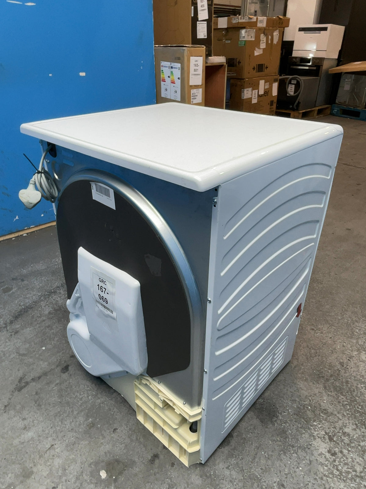#GRC-167-069 - Hoover 9kg Condenser Tumble Dryer – WiFi Connected, White, B Energy Rating