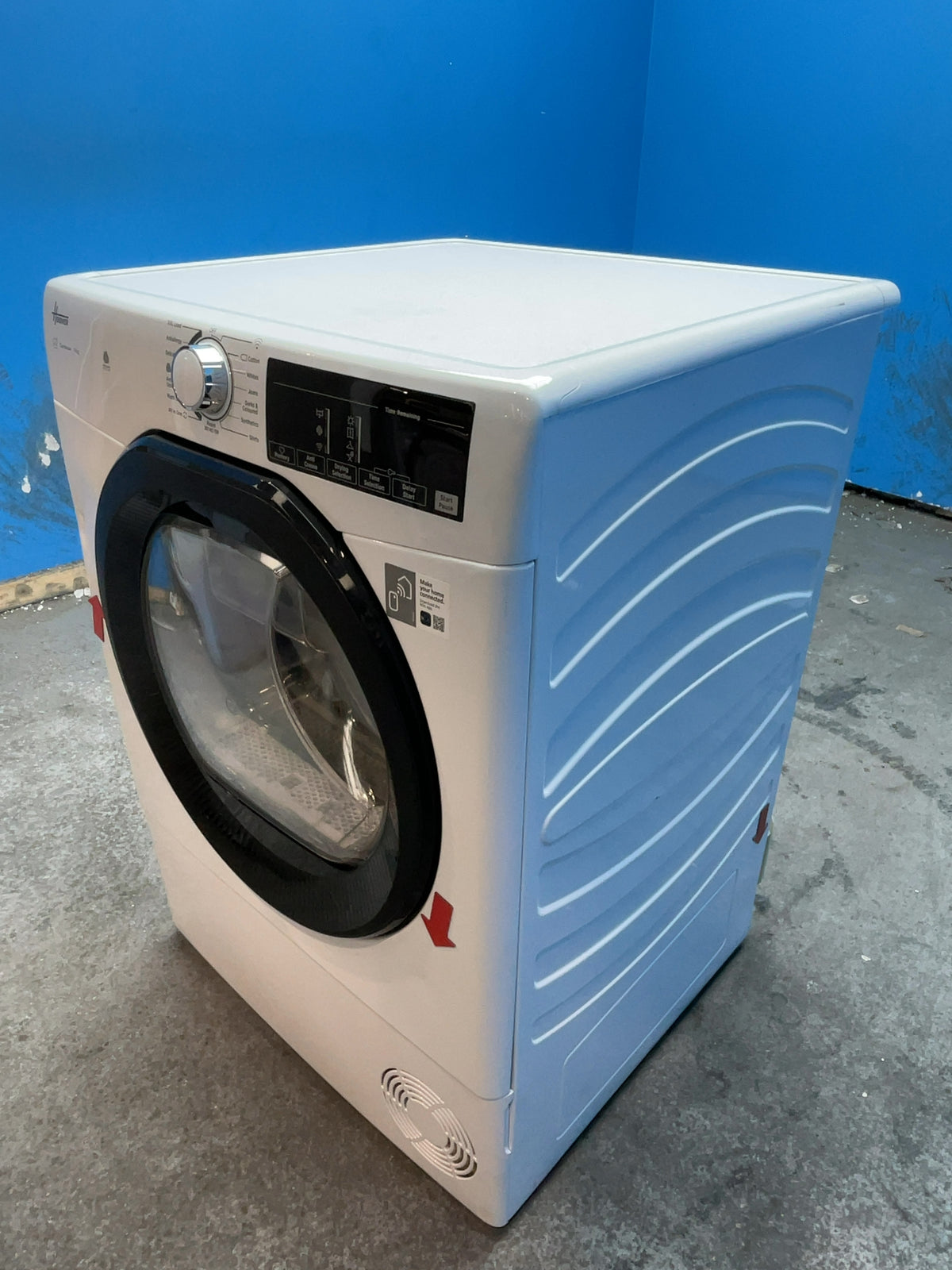 #GRC-167-069 - Hoover 9kg Condenser Tumble Dryer – WiFi Connected, White, B Energy Rating