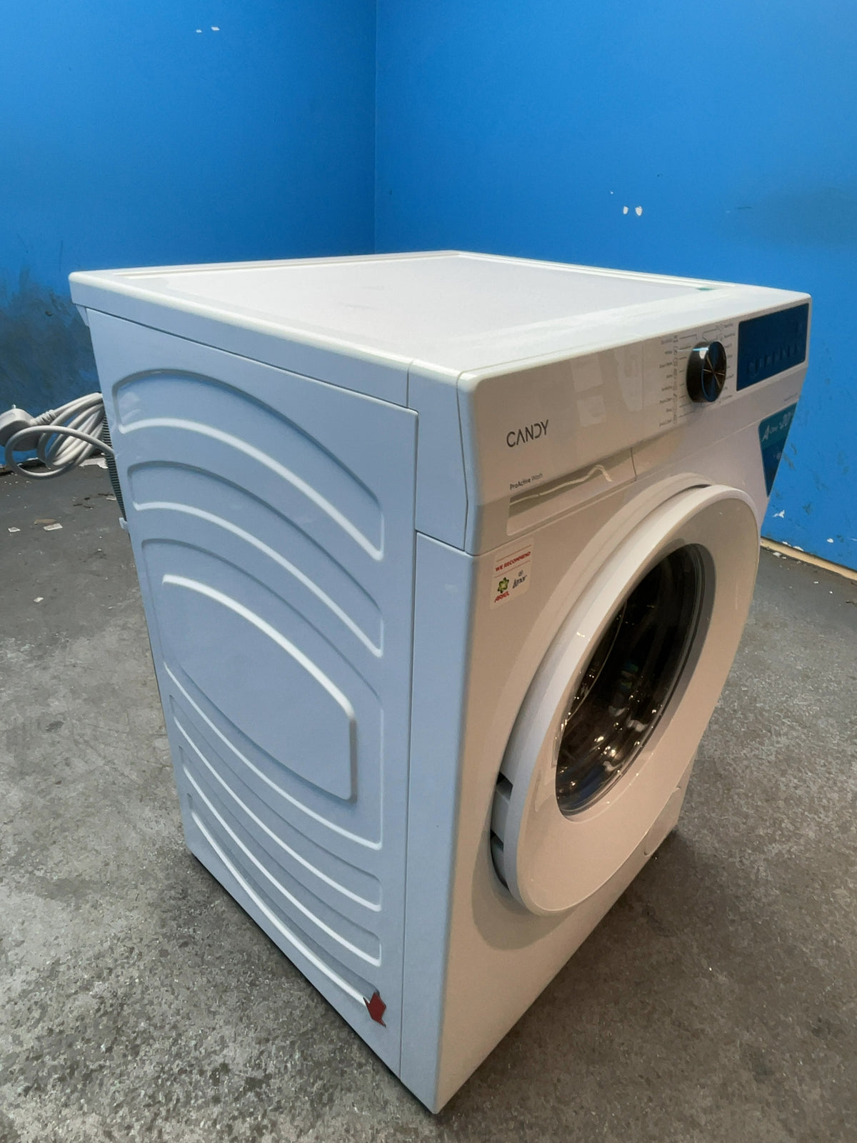 #GRC-167-074 - Candy 9kg 1400rpm Washing Machine – Quick Wash, MixPower System, White