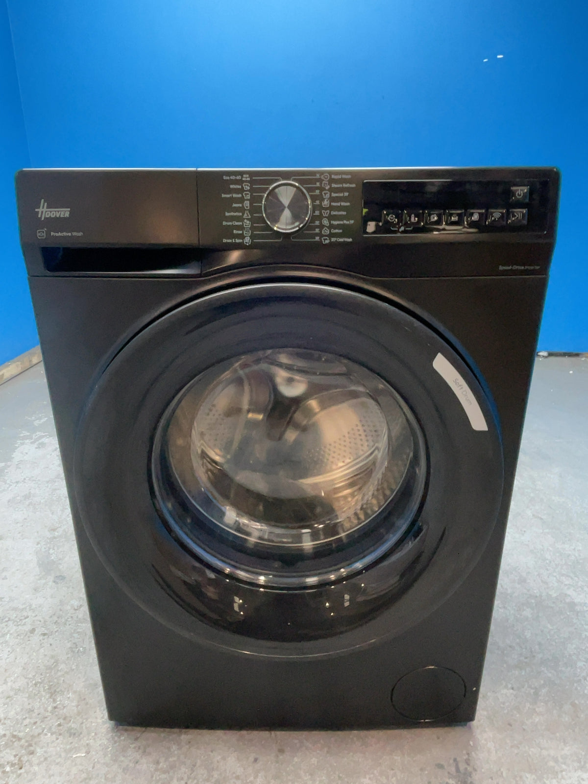 #GRC-167-076 - Hoover Pro Wash Series 3 9kg 1400rpm Washing Machine – WiFi Connected, hOn App, Matte Black