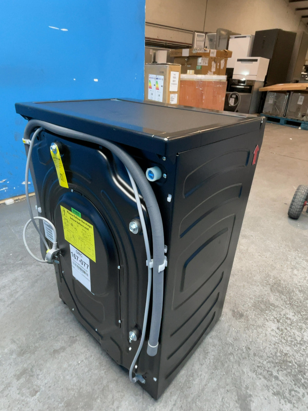 #GRC-167-077 - Hoover Pro Wash Series 3 9kg 1400rpm Washing Machine – WiFi Connected, hOn App, Matte Black
