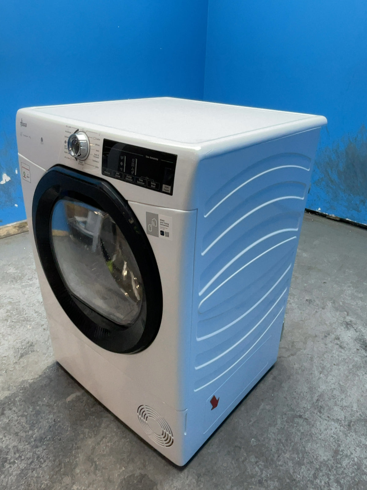 #GRC-167-078 - Hoover 9kg Condenser Tumble Dryer – WiFi Connected, White, B Energy Rating