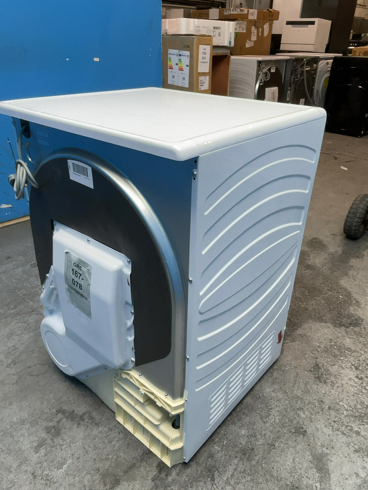 #GRC-167-078 - Hoover 9kg Condenser Tumble Dryer – WiFi Connected, White, B Energy Rating