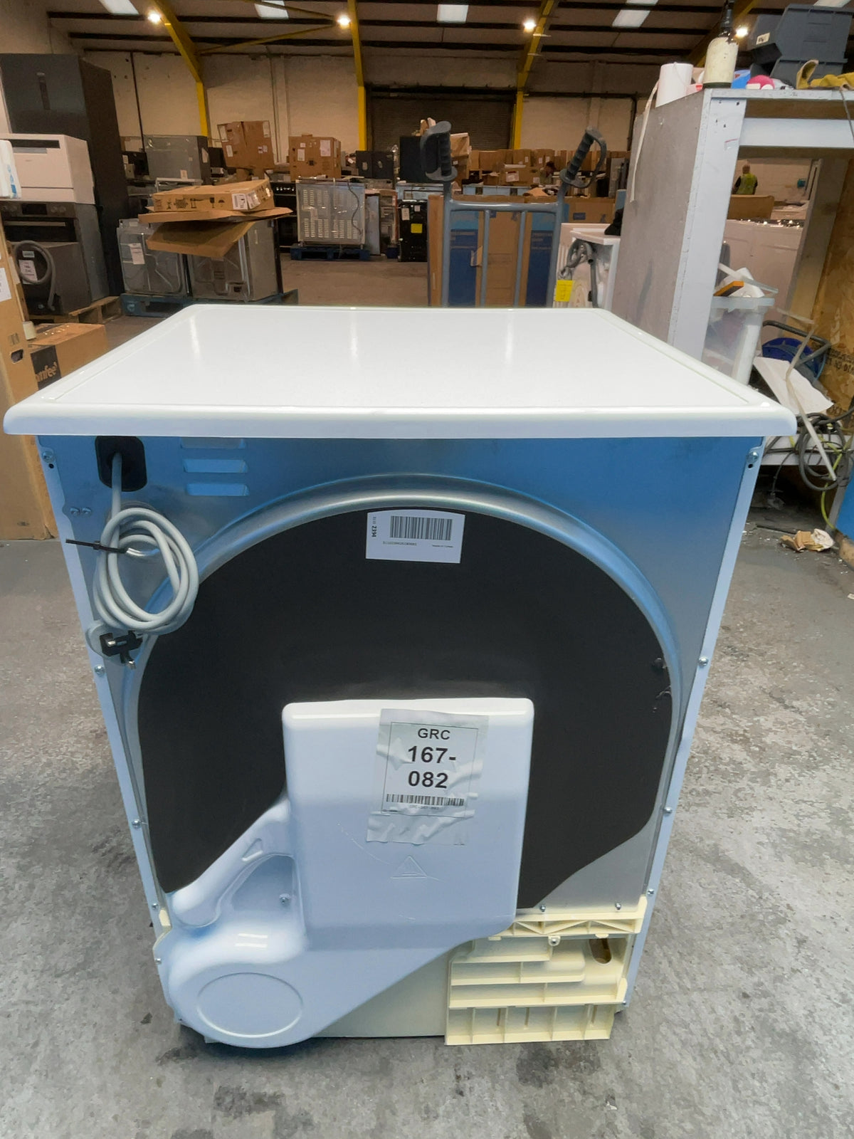 #GRC-167-082 - Candy Smart 9kg Condenser Tumble Dryer – WiFi Connected, White, G Energy Rating