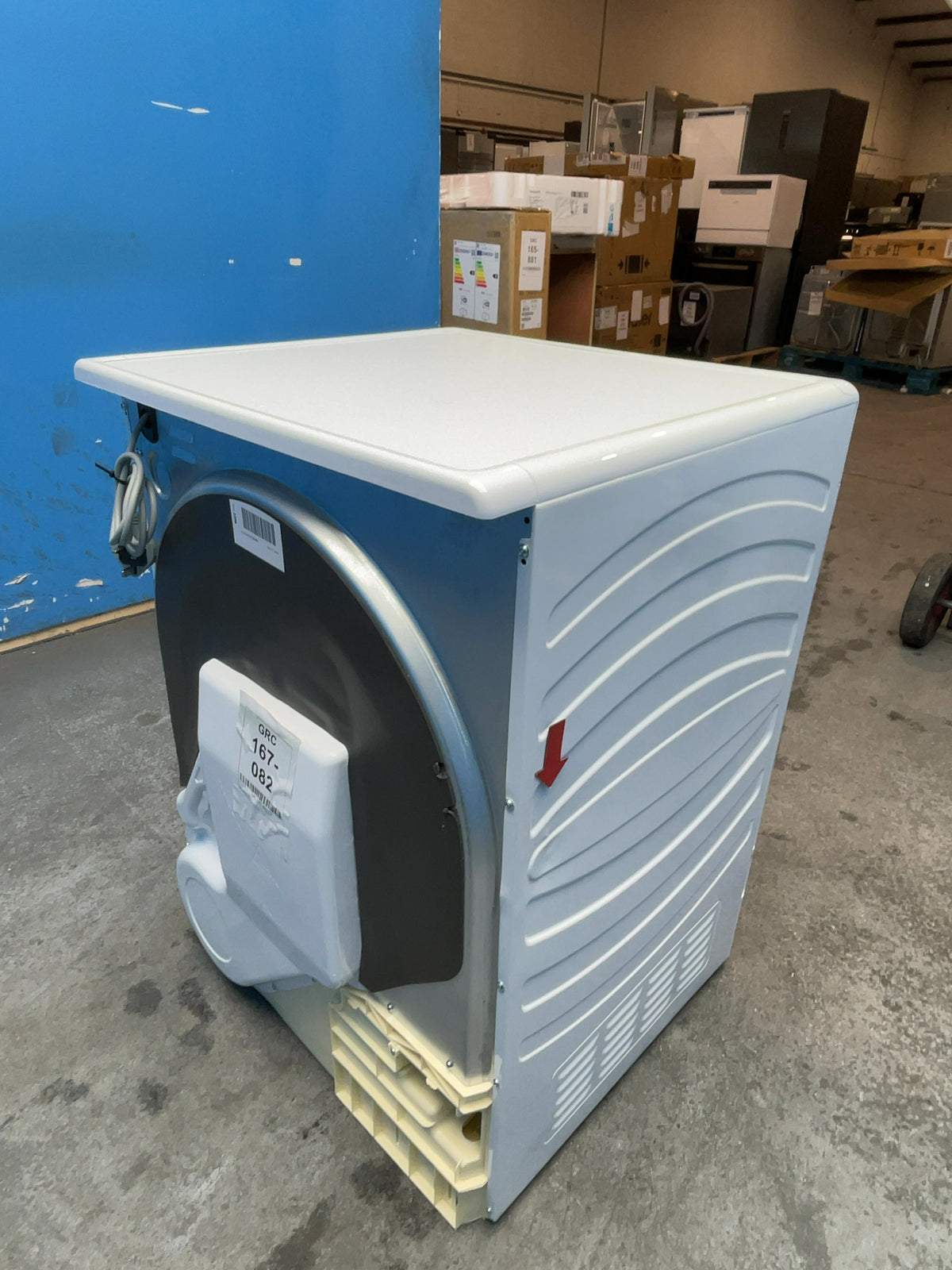 #GRC-167-082 - Candy Smart 9kg Condenser Tumble Dryer – WiFi Connected, White, G Energy Rating