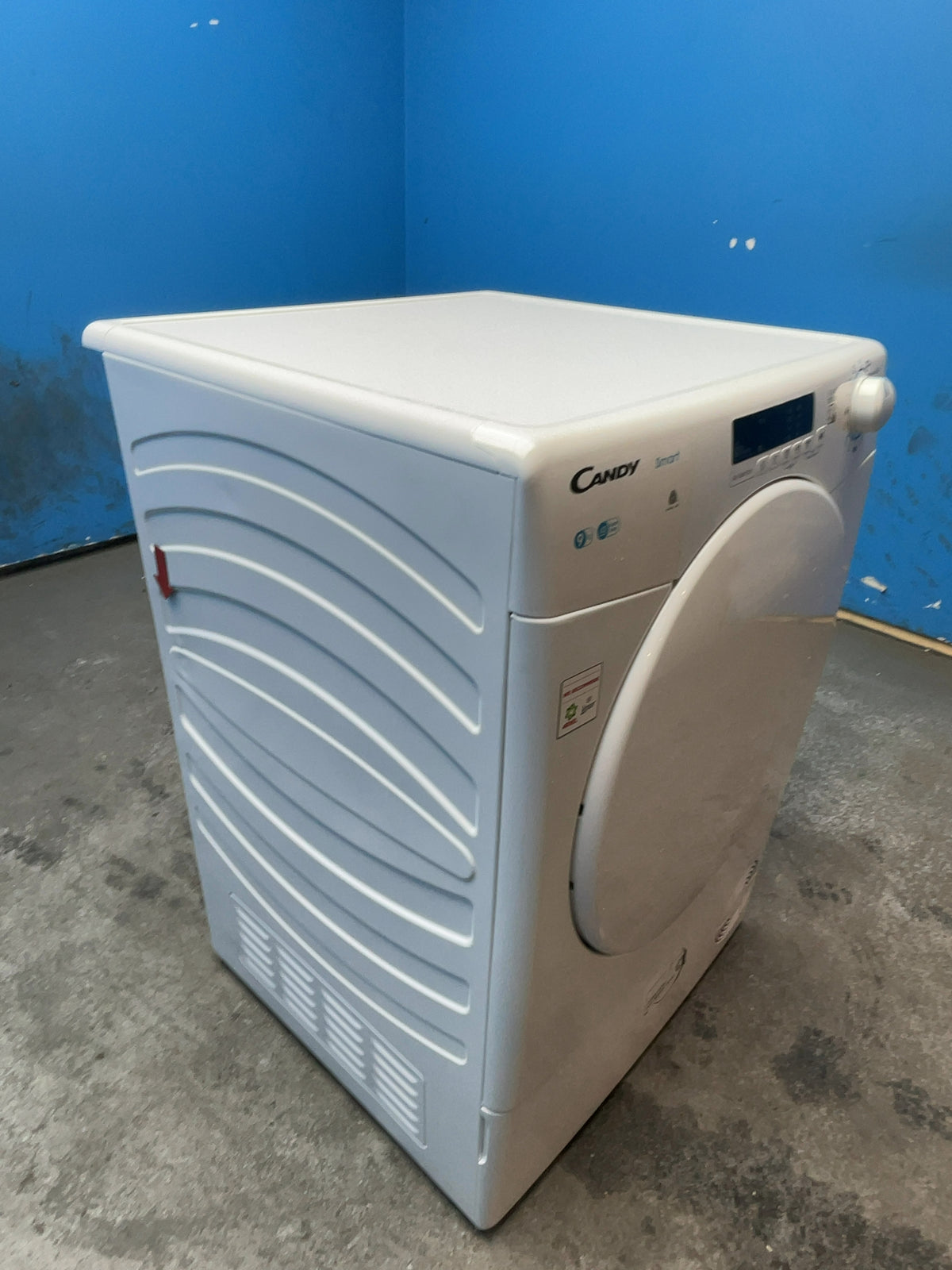 #GRC-167-082 - Candy Smart 9kg Condenser Tumble Dryer – WiFi Connected, White, G Energy Rating