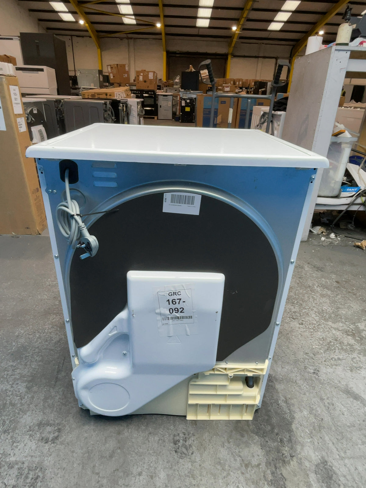 #GRC-167-092 - Hoover 10kg Condenser Tumble Dryer – Sensor Drying, White, B Energy Rating
