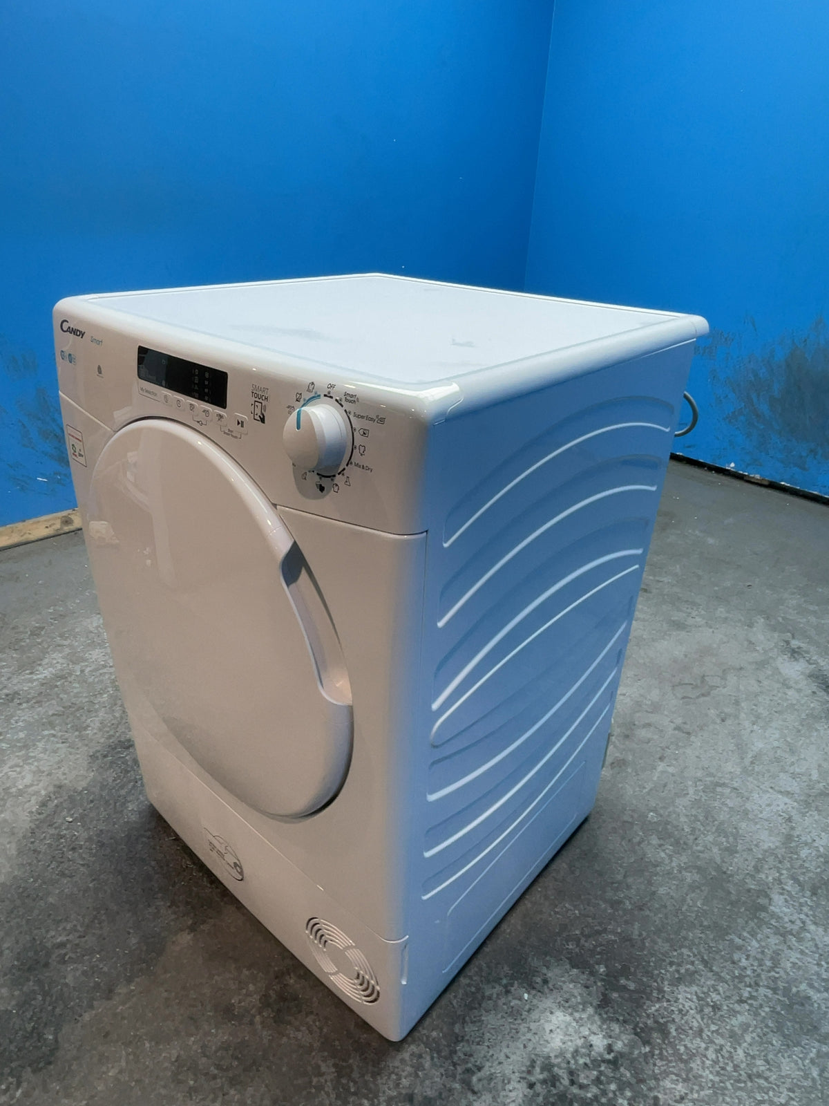 #GRC-167-095 - Candy Smart 10kg Condenser Tumble Dryer – Sensor Drying, White, G Energy Rating
