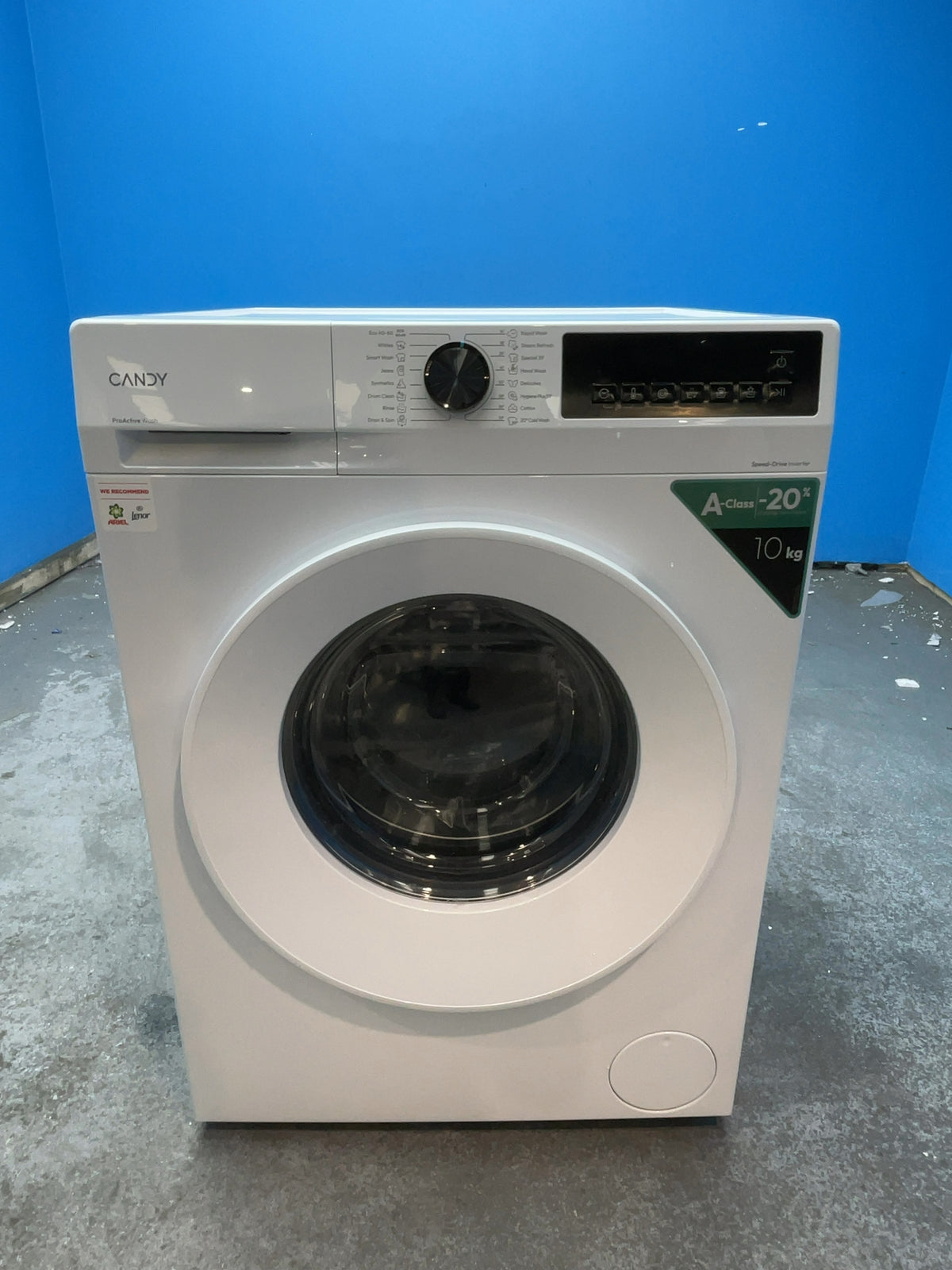 #GRC-167-106 - Candy Quick Pro 10kg 1400rpm Washing Machine – Quick Wash, Smart Spray, White