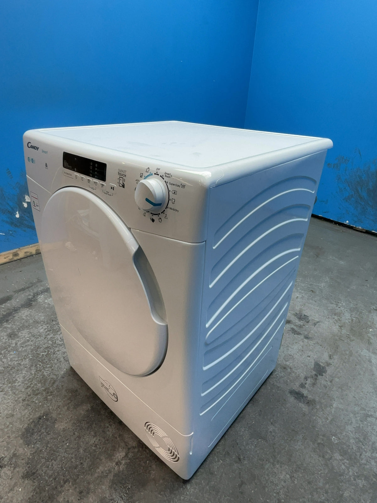 #GRC-167-109 - Candy Smart 10kg Condenser Tumble Dryer – Sensor Drying, White, G Energy Rating