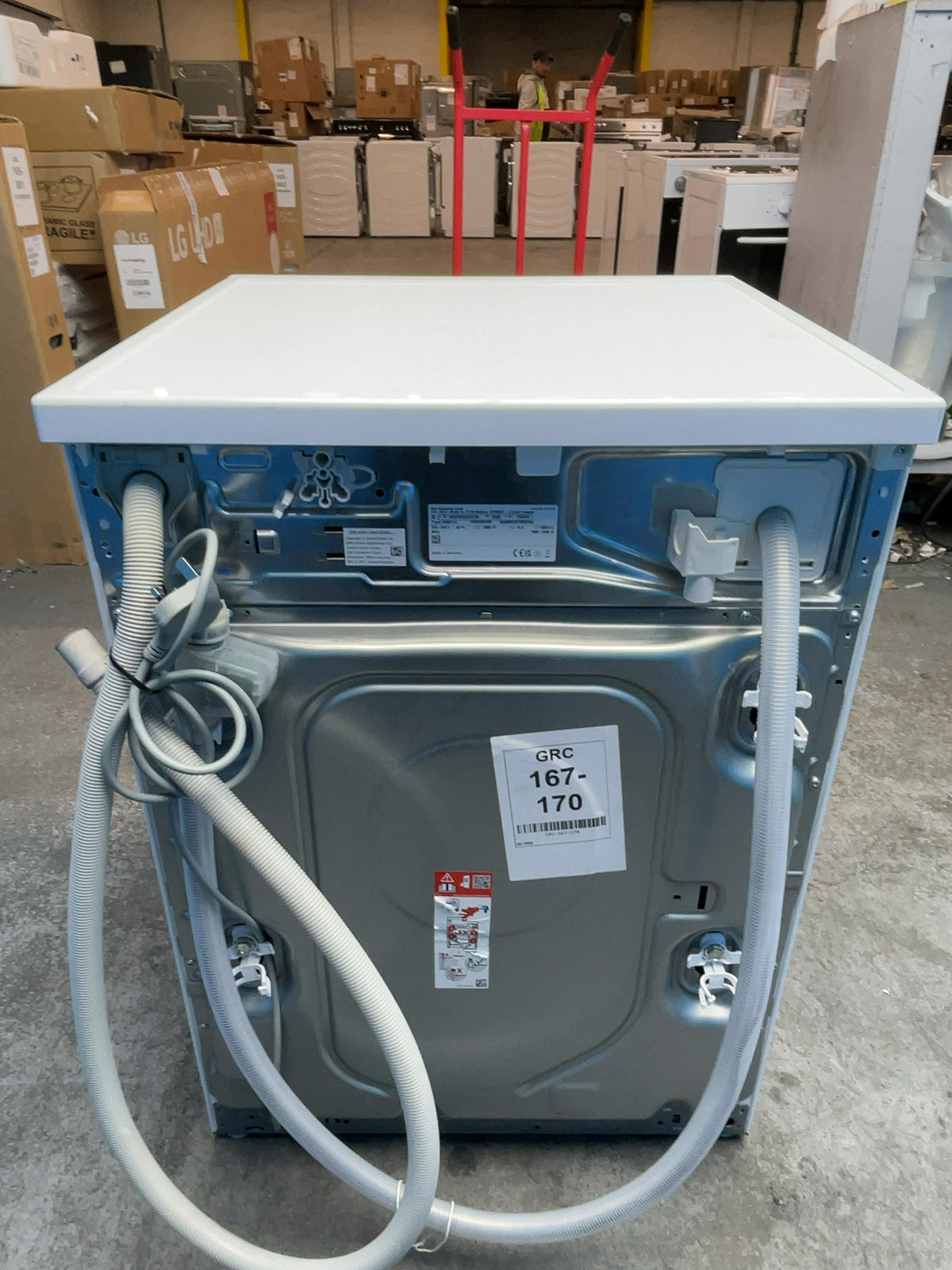 #GRC-167-170 - Bosch Series 8 10kg 1400rpm Washing Machine – i-DOS, Iron Assist, WiFi