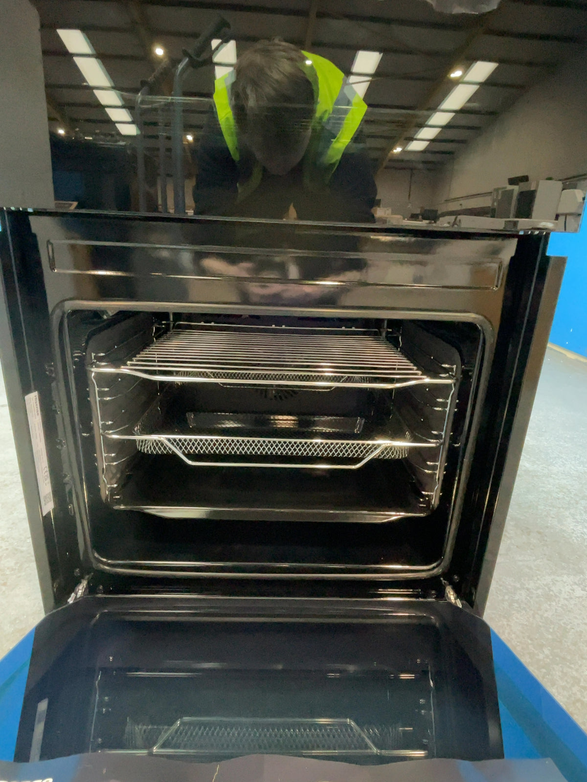 #GRC-167-197 - Hisense Hi6 60cm Electric Double Oven – 120L Capacity, Catalytic Liners, Air Fry