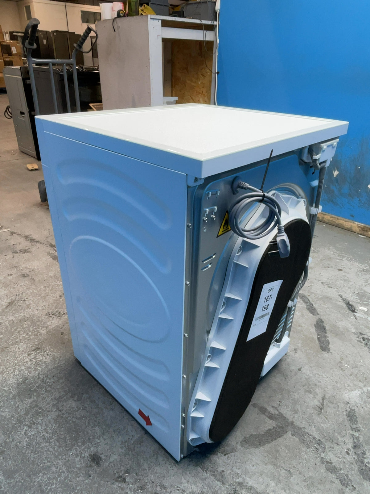 #GRC-167-198 - Hisense 5i Series KitchenFit 9kg Heat Pump Tumble Dryer – WiFi Connected, Power Steam, White