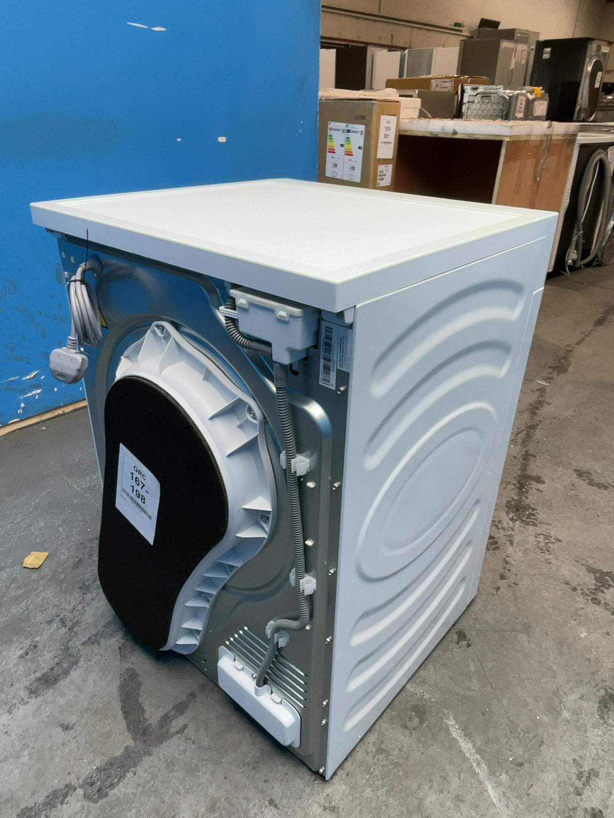 #GRC-167-198 - Hisense 5i Series KitchenFit 9kg Heat Pump Tumble Dryer – WiFi Connected, Power Steam, White