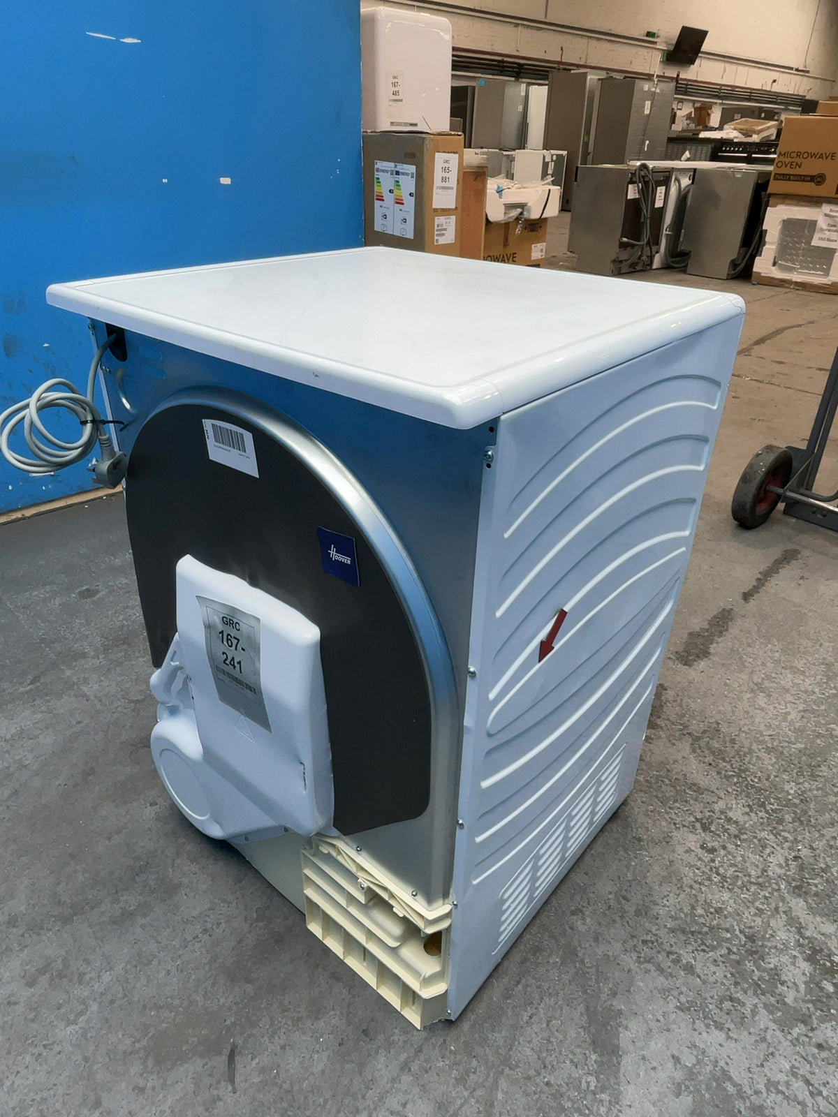 #GRC-167-241 - Hoover H-DRY 300 10kg Condenser Tumble Dryer – WiFi Connected, White