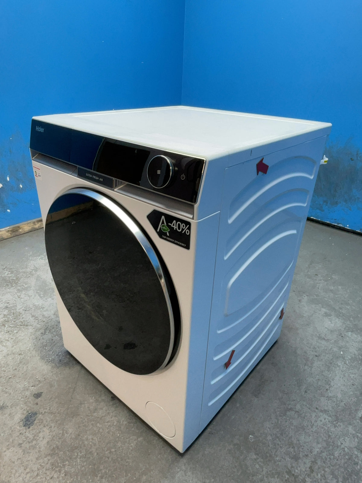 #GRC-167-245 - Haier X Series 11 11kg 1400rpm Washing Machine – Auto Dosing, Ultra Fresh Air, WiFi & Steam