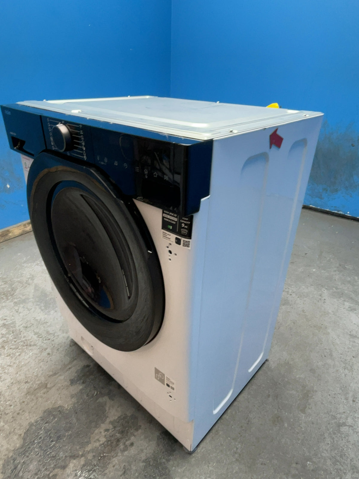 #GRC-167-259 - Haier 9kg 1600rpm Integrated Washing Machine – Instant Mix Technology, White