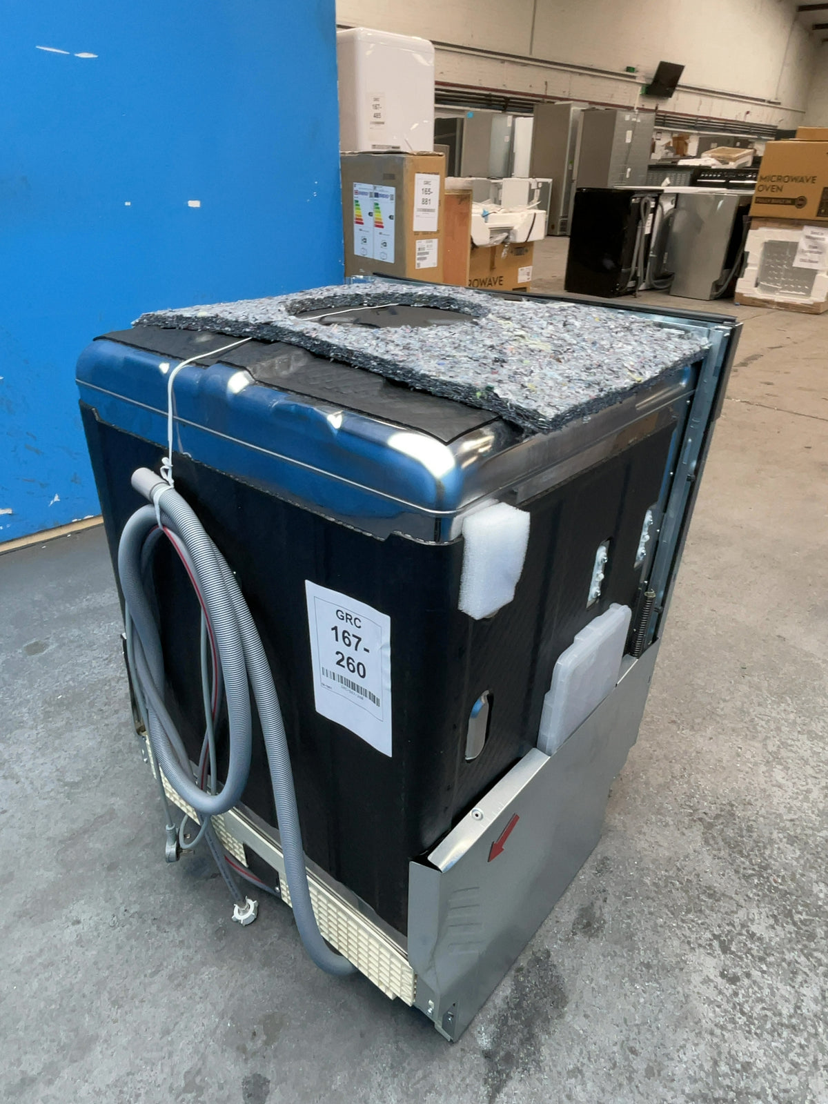 #GRC-167-260 - Hoover H-DISH 500 60cm Integrated Dishwasher – 14 Place Settings, WiFi Connected