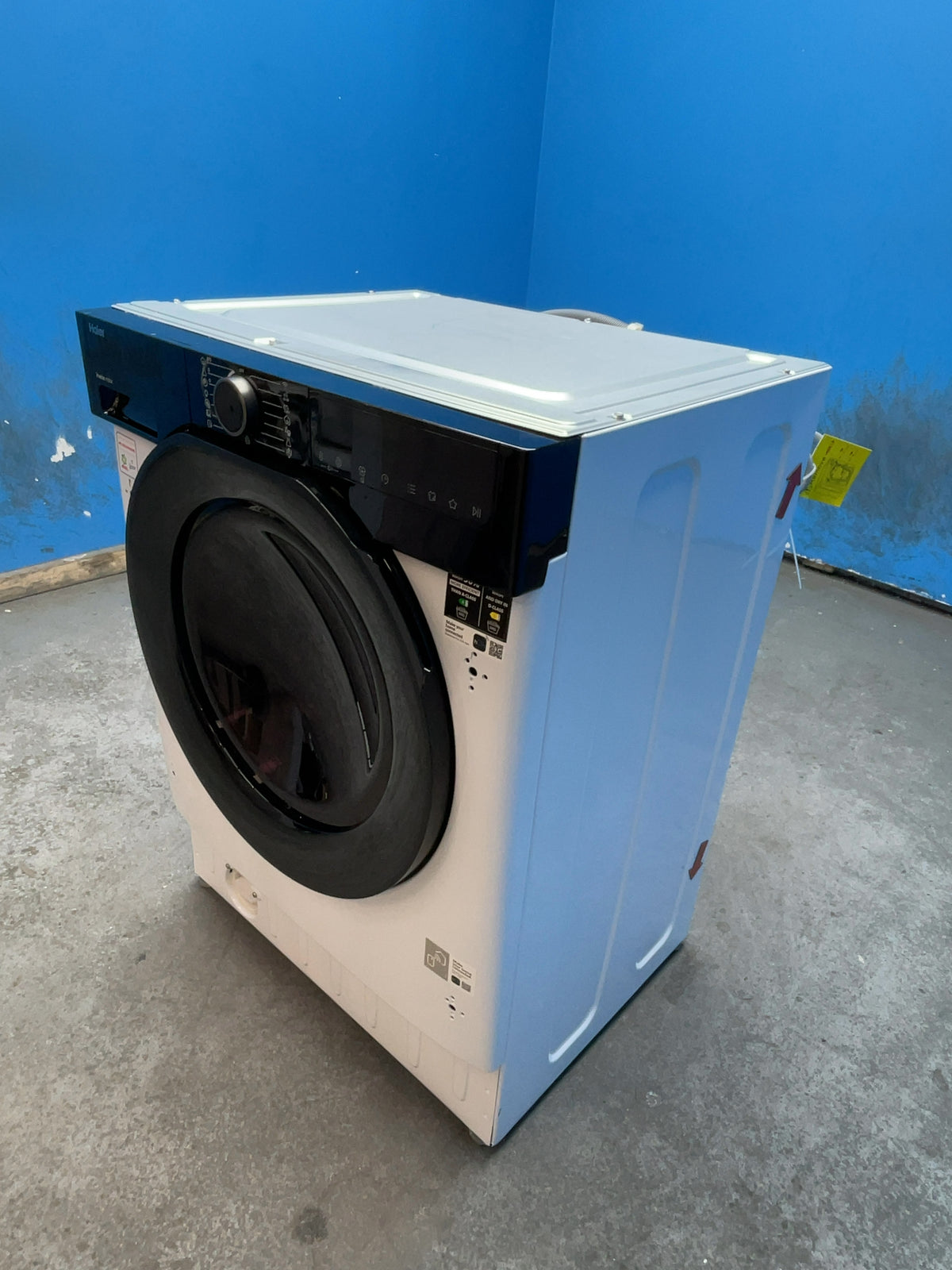 #GRC-167-264 - Haier Integrated Washer Dryer – 9kg Wash, 6kg Dry, 1600rpm, WiFi Connected, White