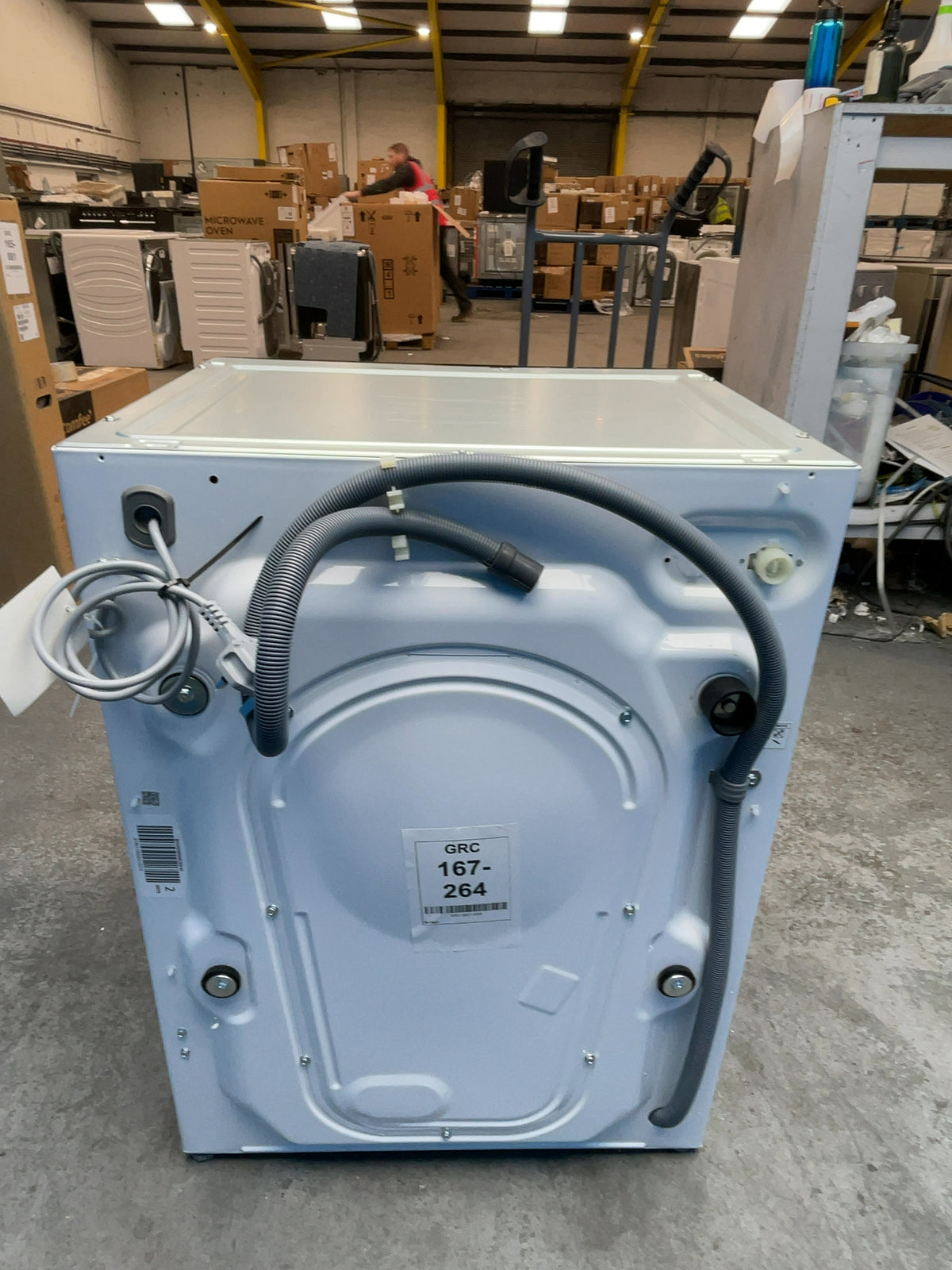 #GRC-167-264 - Haier Integrated Washer Dryer – 9kg Wash, 6kg Dry, 1600rpm, WiFi Connected, White