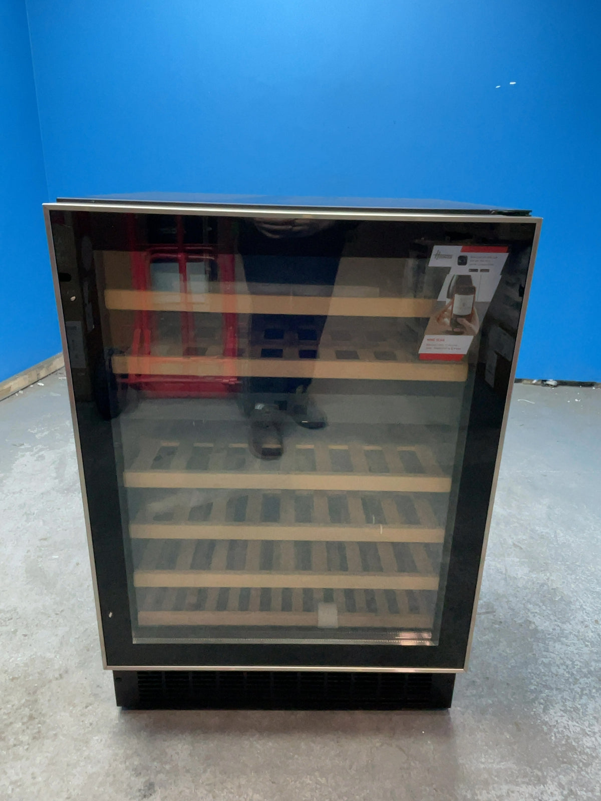 #GRC-167-277 - Hoover H-Wine 700 46 Bottle Dual Zone Wine Cooler – hOn App, Touch Control