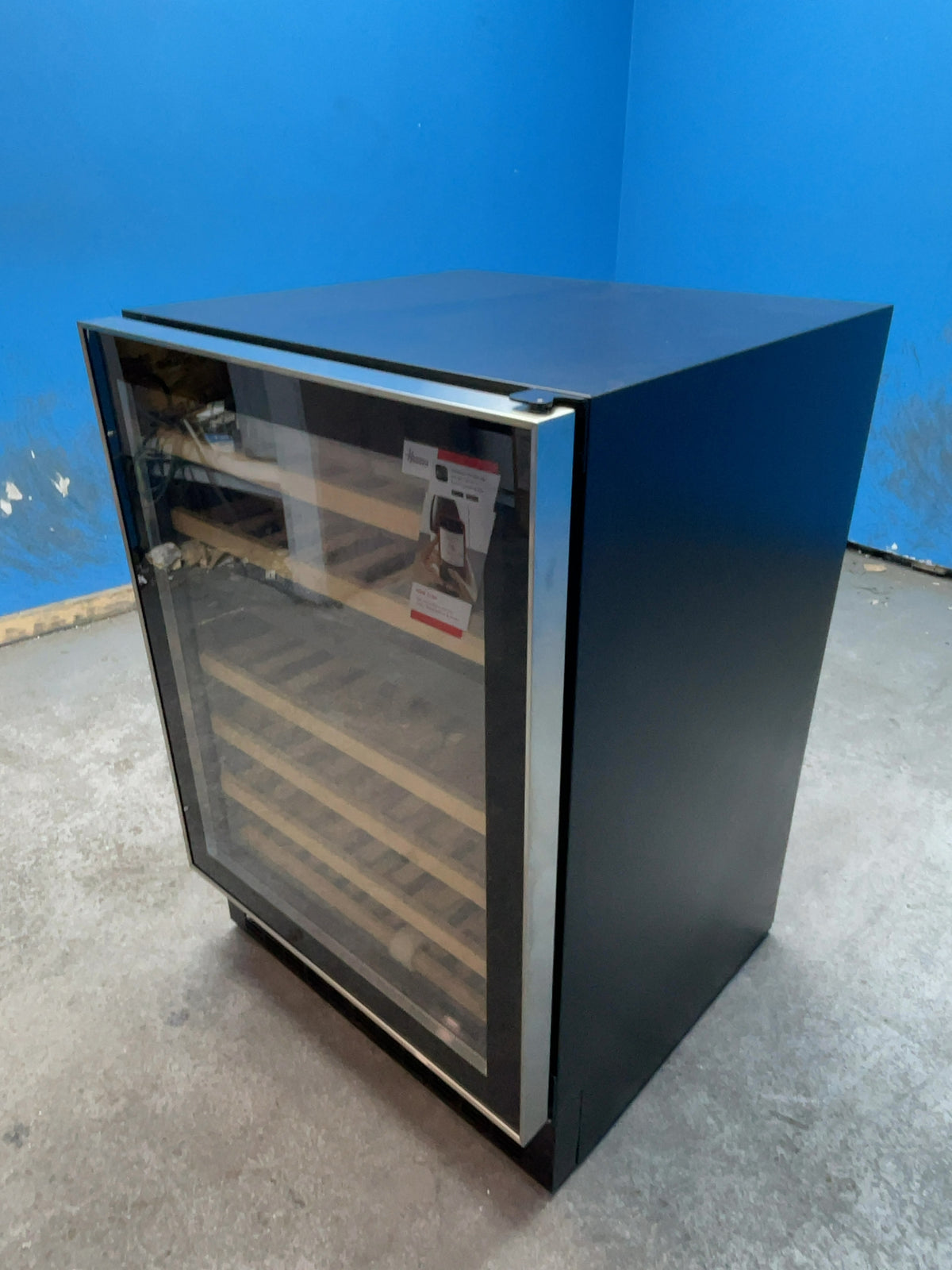 #GRC-167-277 - Hoover H-Wine 700 46 Bottle Dual Zone Wine Cooler – hOn App, Touch Control