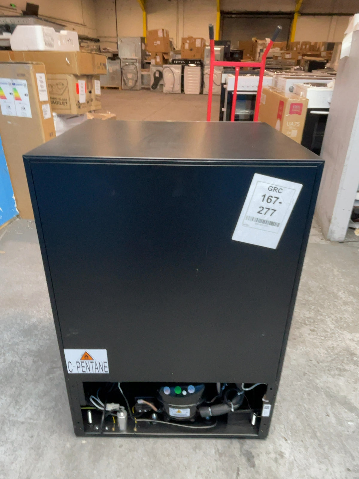 #GRC-167-277 - Hoover H-Wine 700 46 Bottle Dual Zone Wine Cooler – hOn App, Touch Control