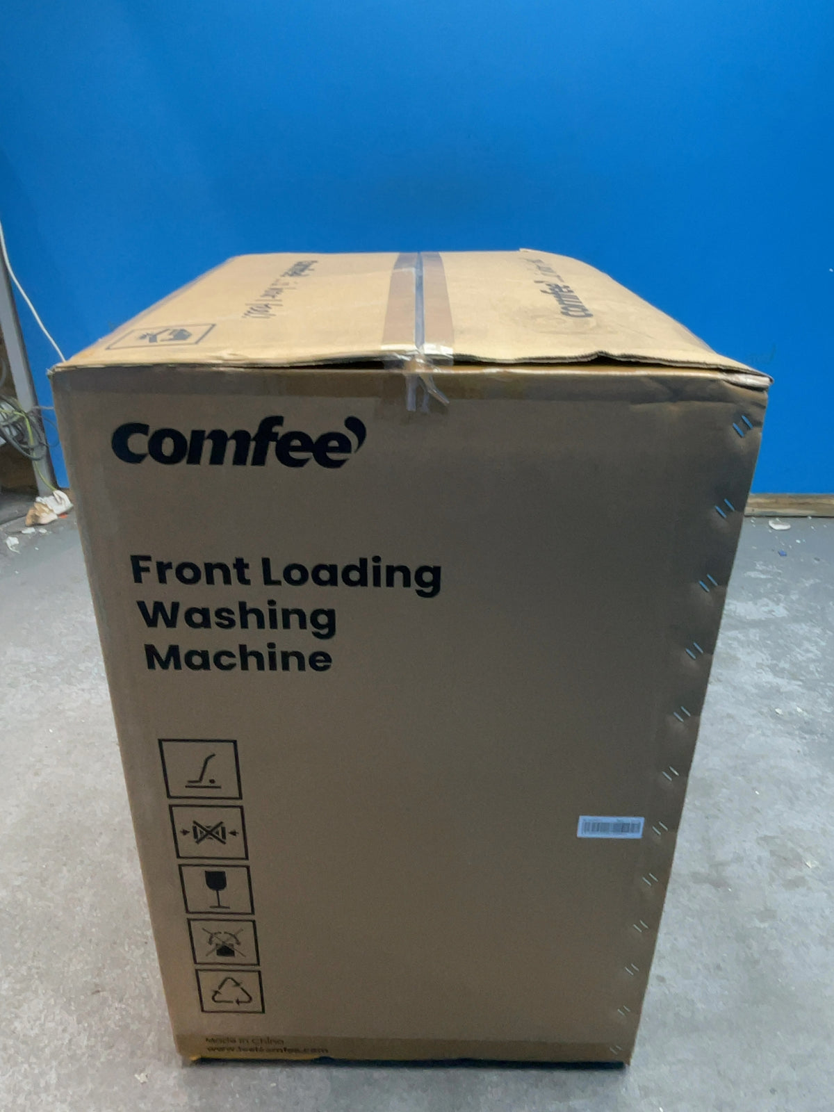#GRC-167-300 - Comfee 8kg 1400rpm Washing Machine – Steam Clean, 15 Programmes & Delay Start